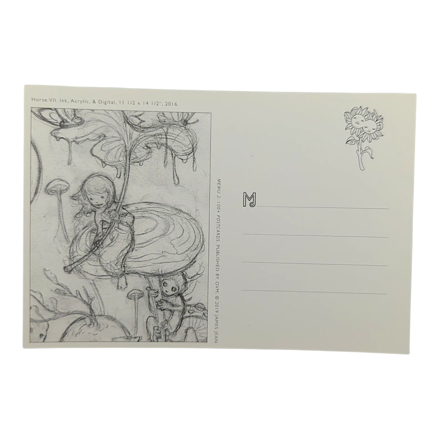 James Jean "Horse VII" Postcard - Arte House