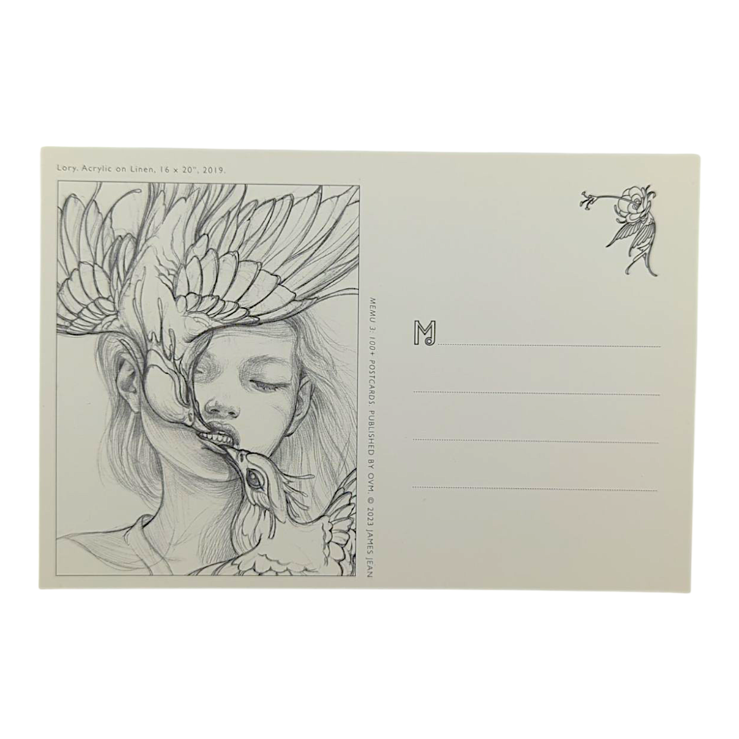 James Jean "Lory" Postcard