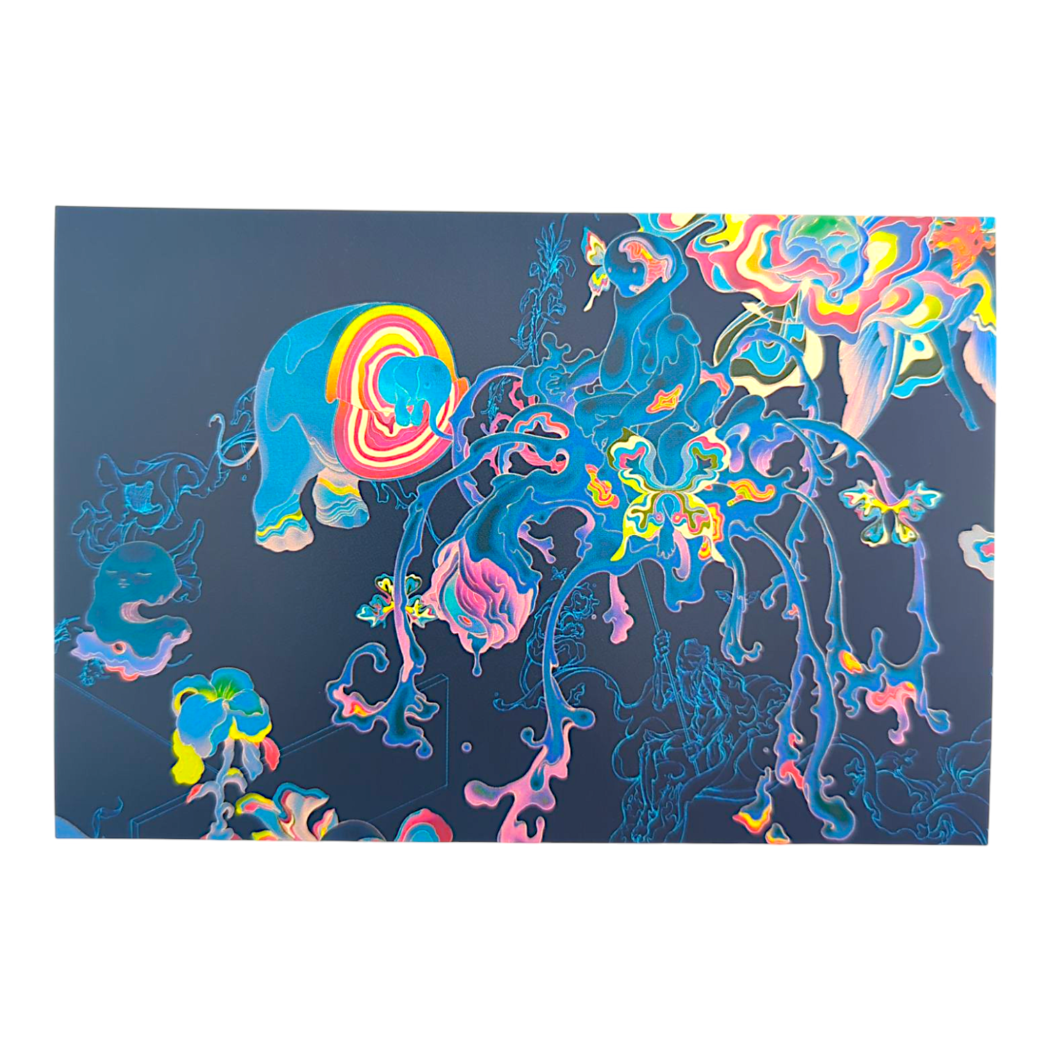James Jean "Lotus War Night III" Postcard