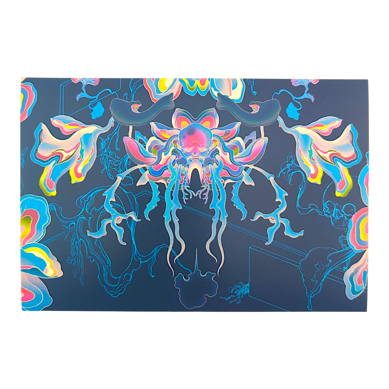 James Jean "Lotus War Night IV" Postcard - Arte House