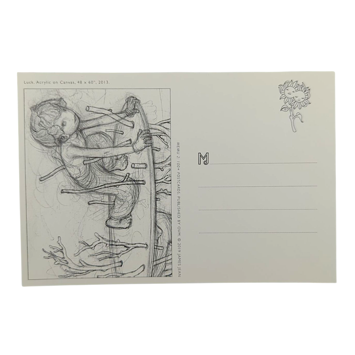 James Jean "Luck" Postcard
