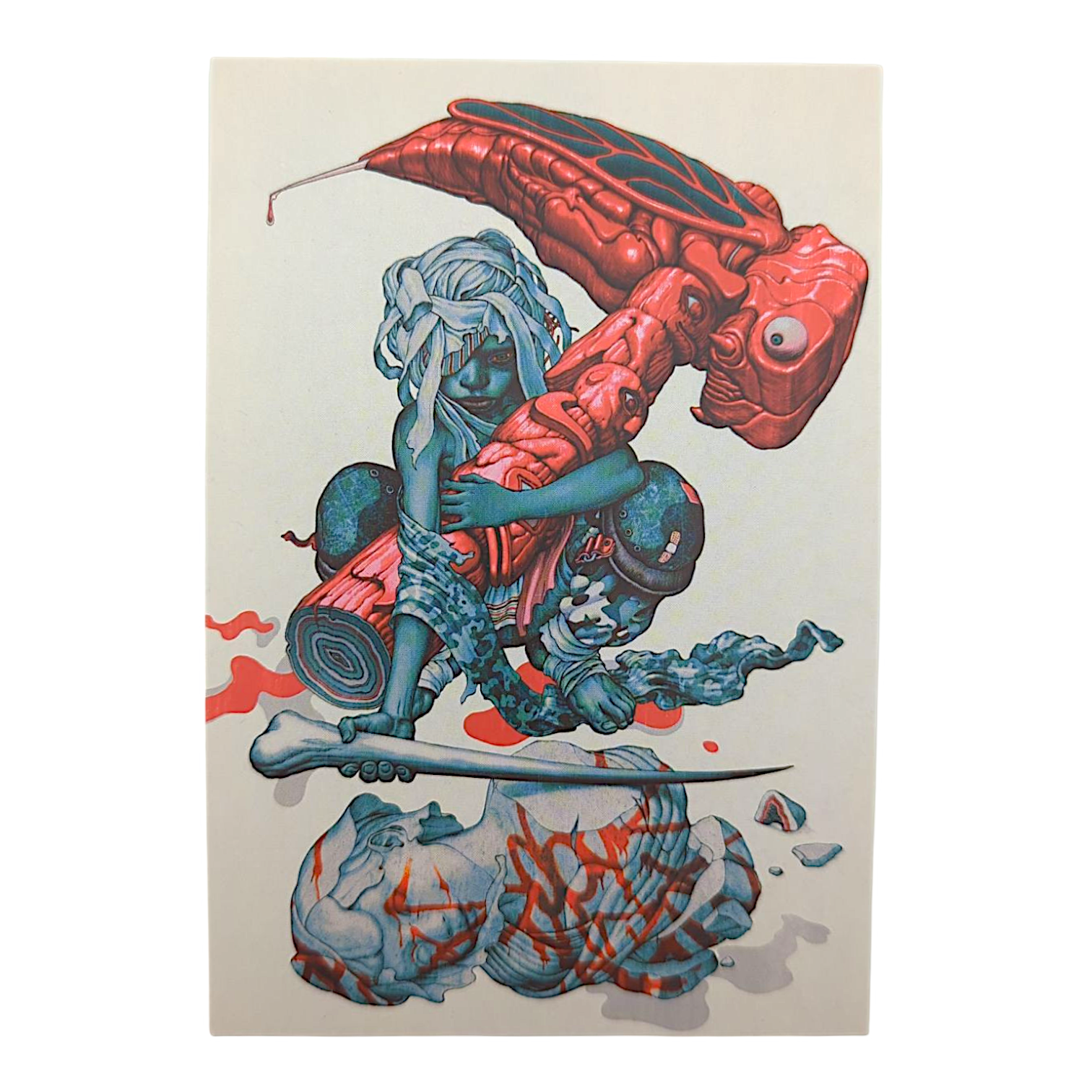 James Jean "Mangchi" Postcard - Arte House