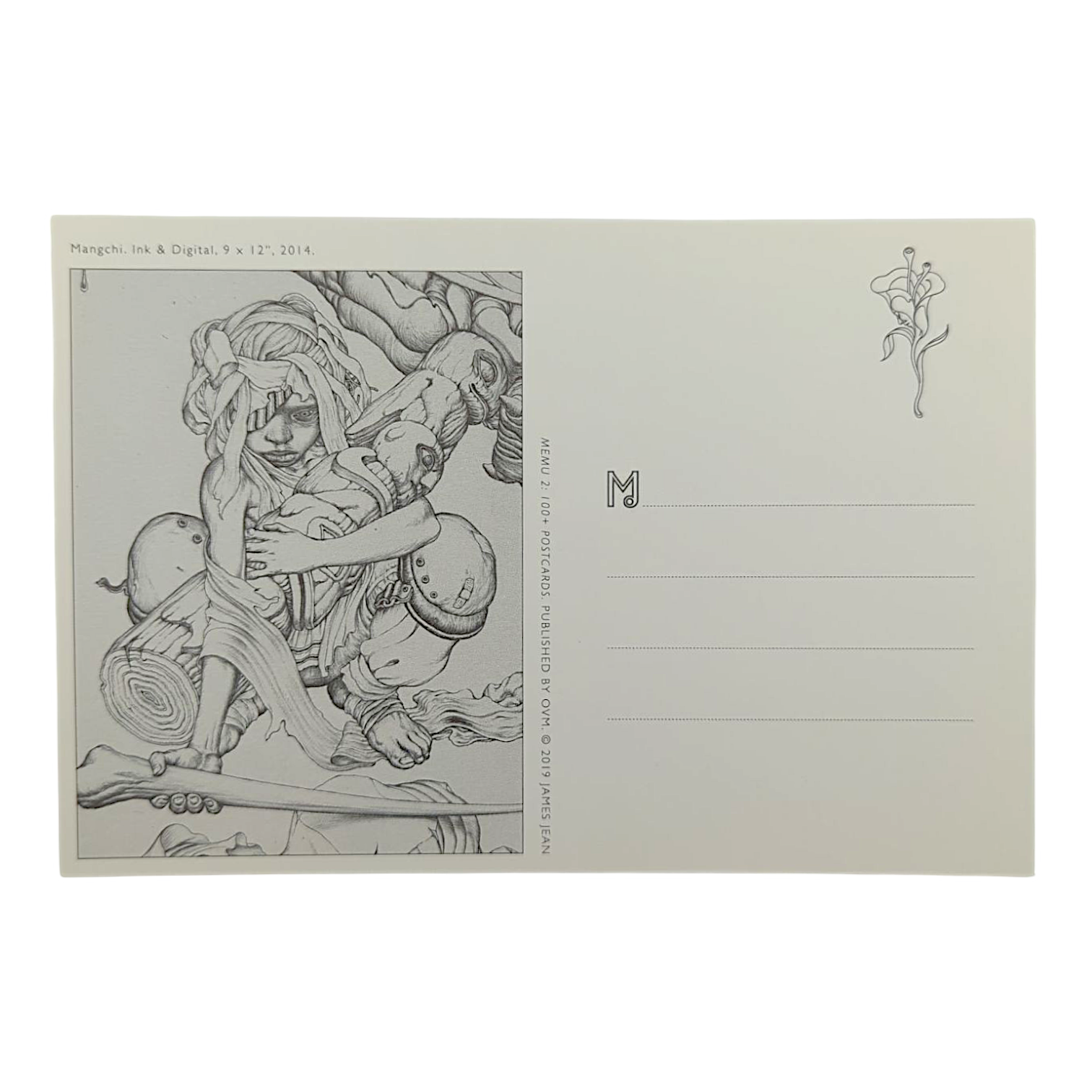 James Jean "Mangchi" Postcard - Arte House