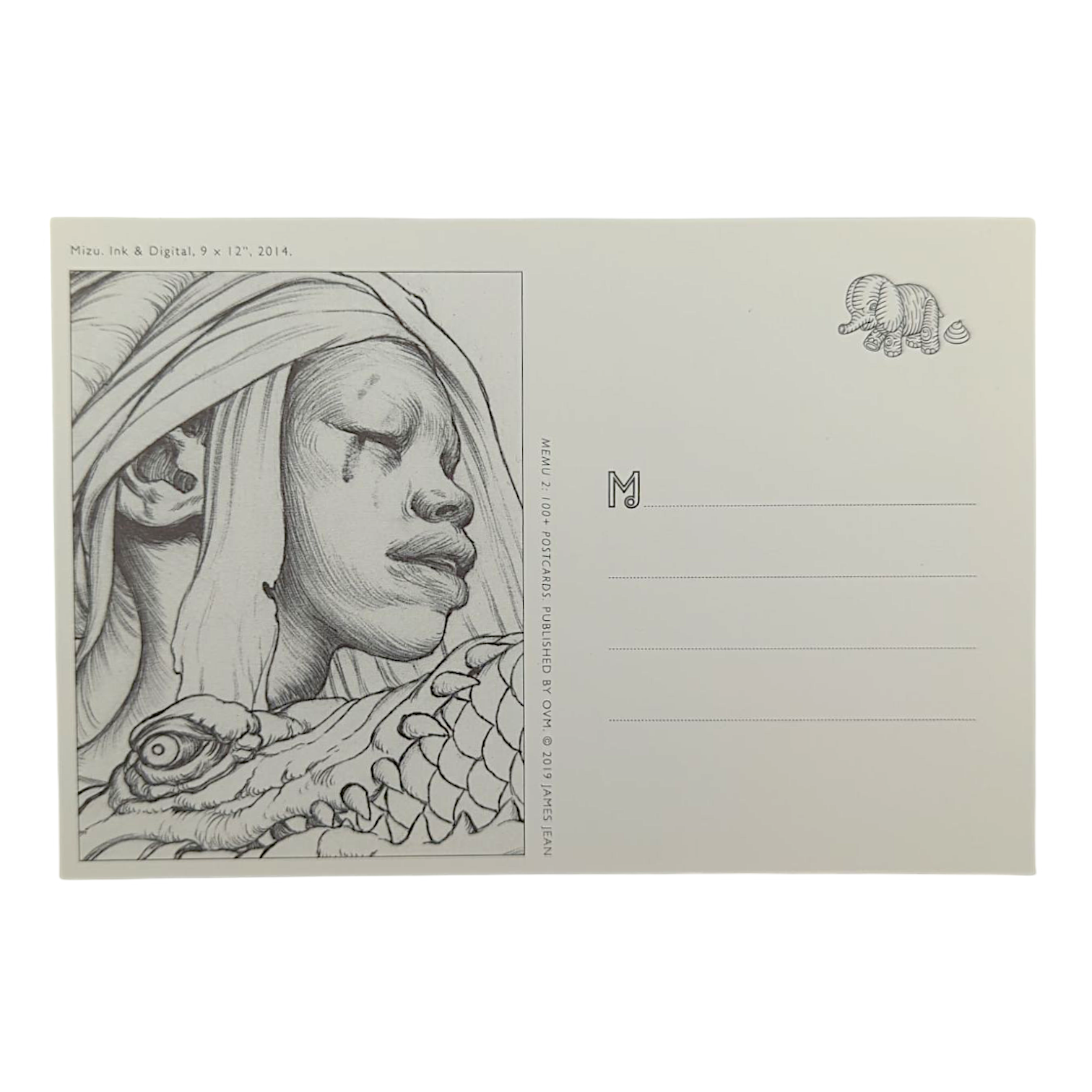 James Jean "Mizu" Postcard - Arte House