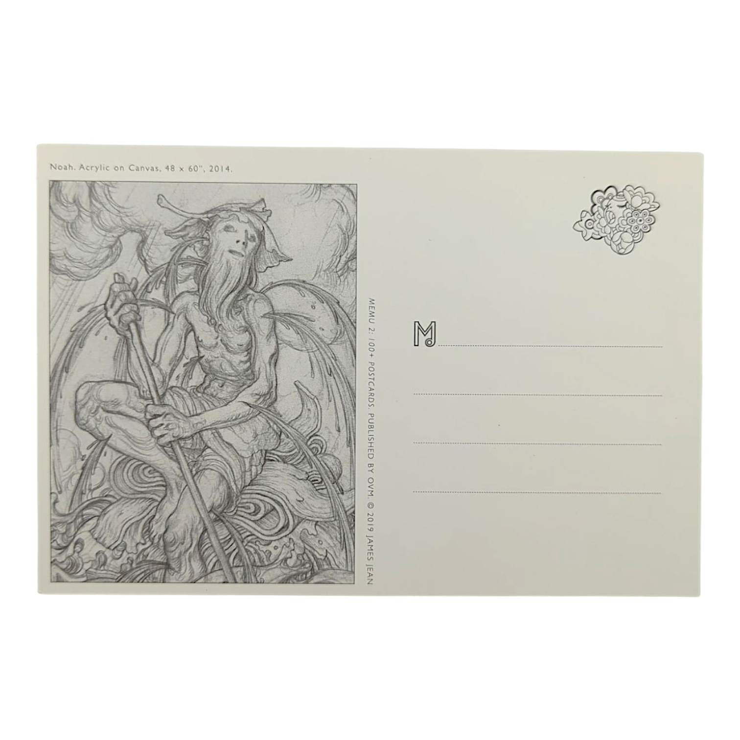 James Jean "Noah" Postcard - Arte House
