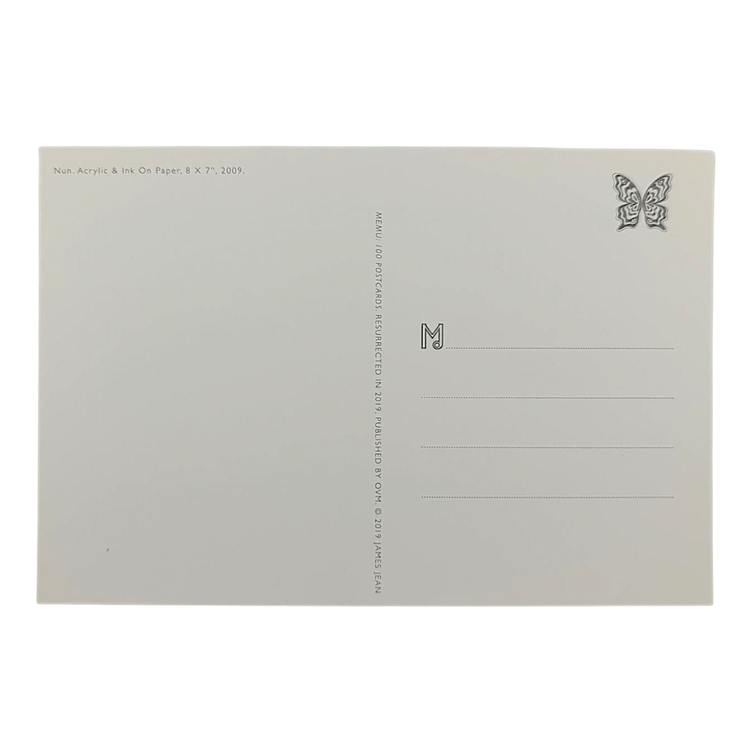 James Jean "Nun" Postcard