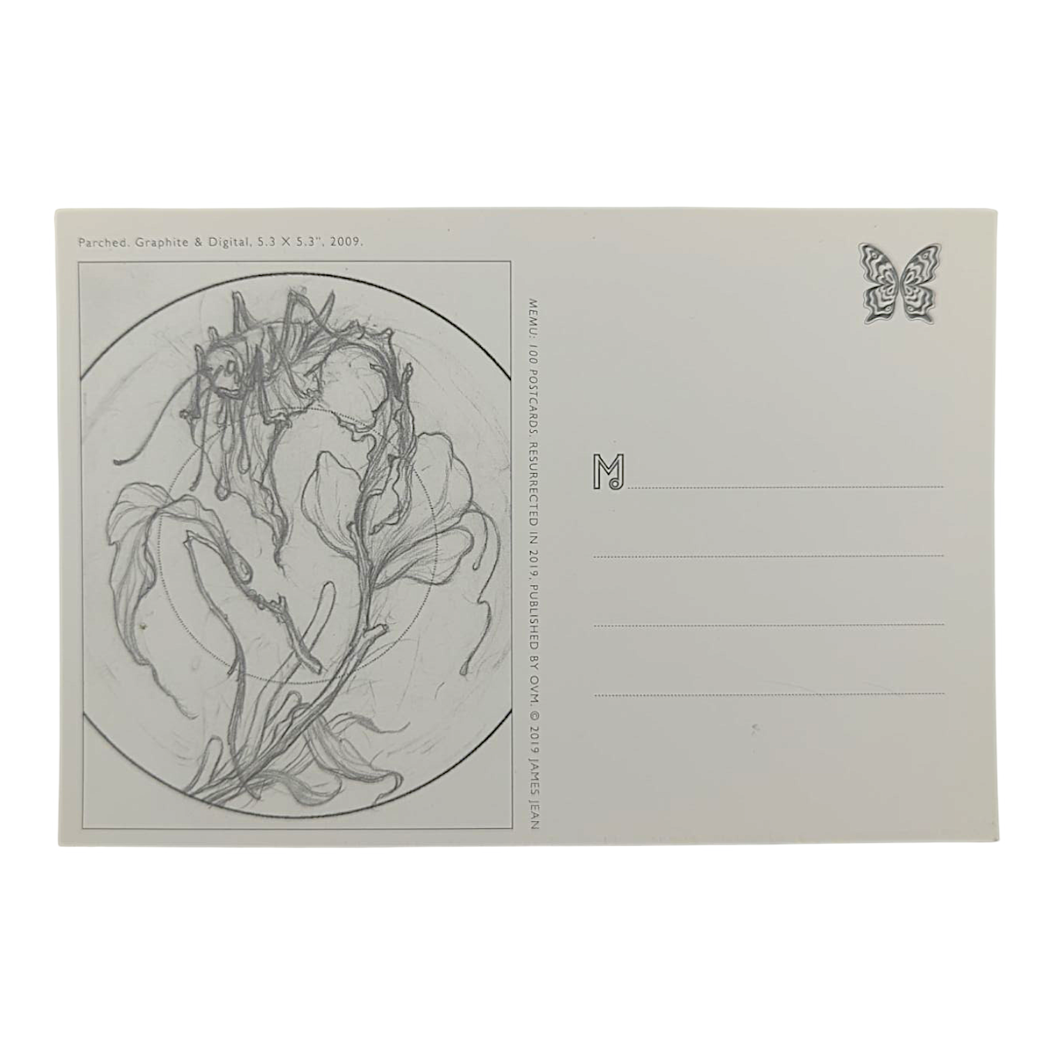 James Jean "Parched" Postcard - Arte House