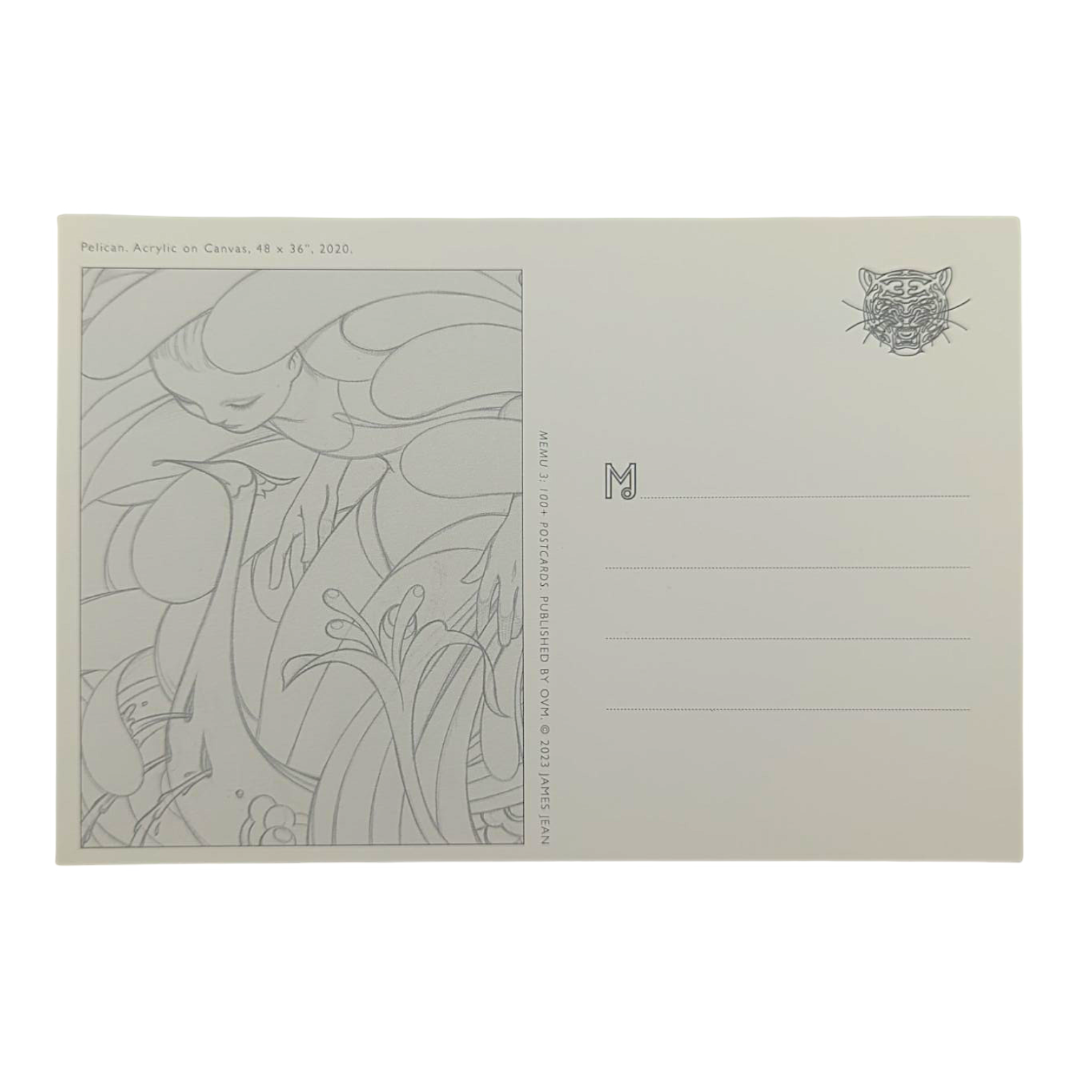 James Jean "Pelican" Postcard
