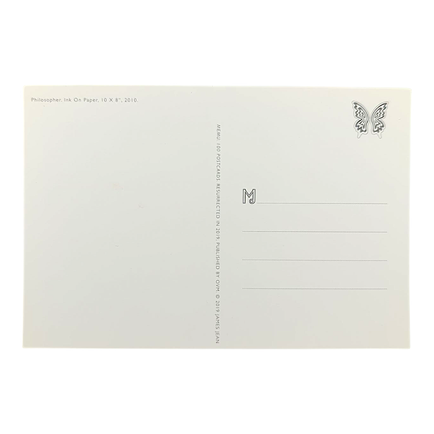 James Jean "Philosopher" Postcard