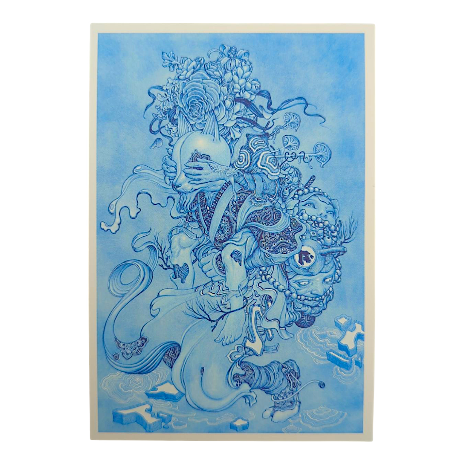 James Jean "Piggyback" Postcard - Arte House