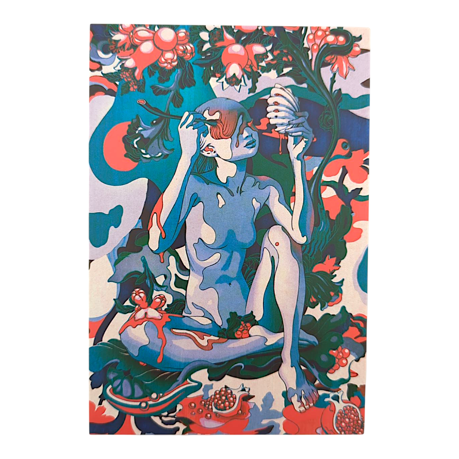 James Jean "Pomegranate" Postcard - Arte House