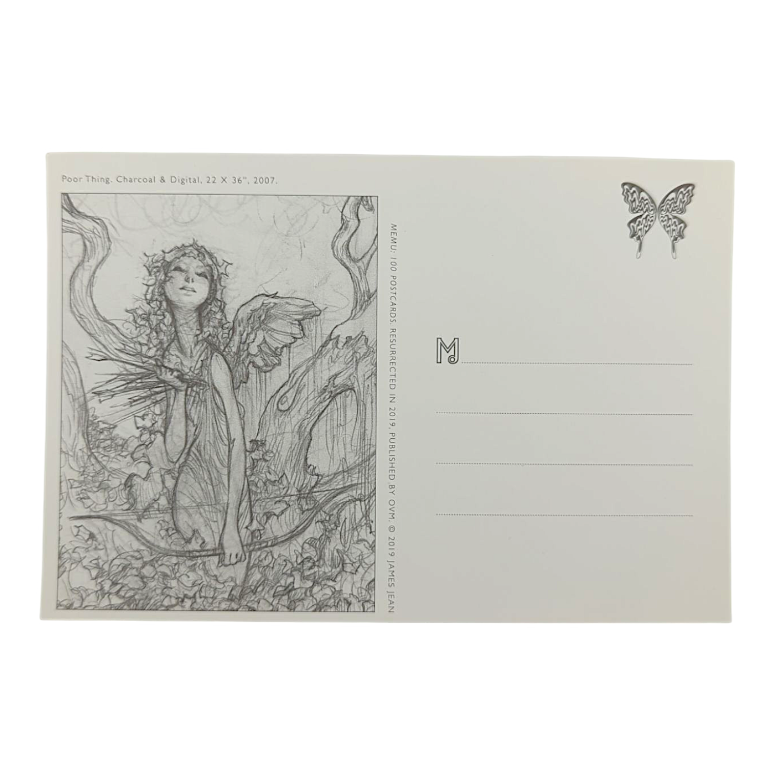 James Jean "Poor Thing" Postcard