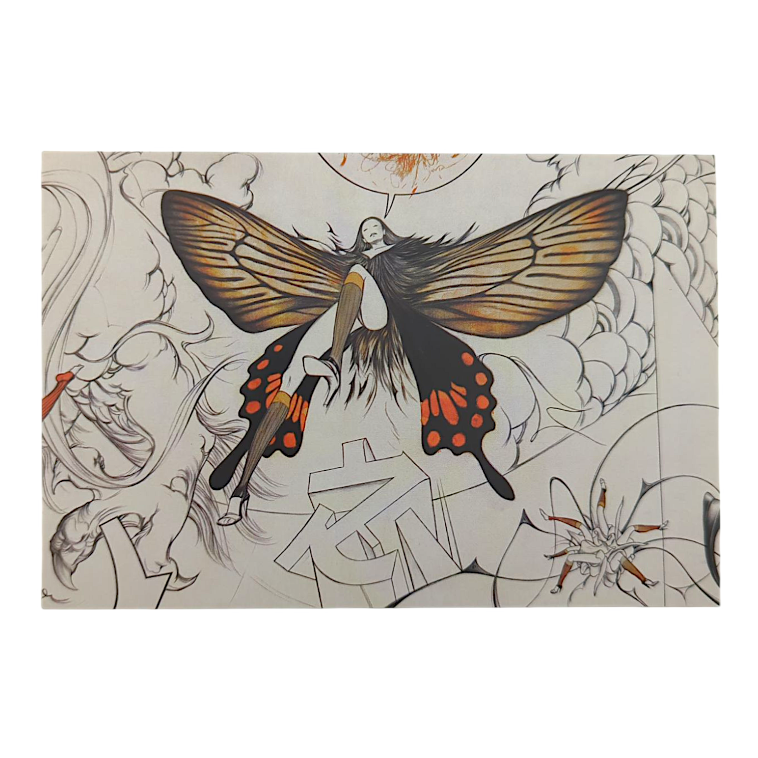 James Jean "Prada Epicenter Wallpaper (2)" Postcard