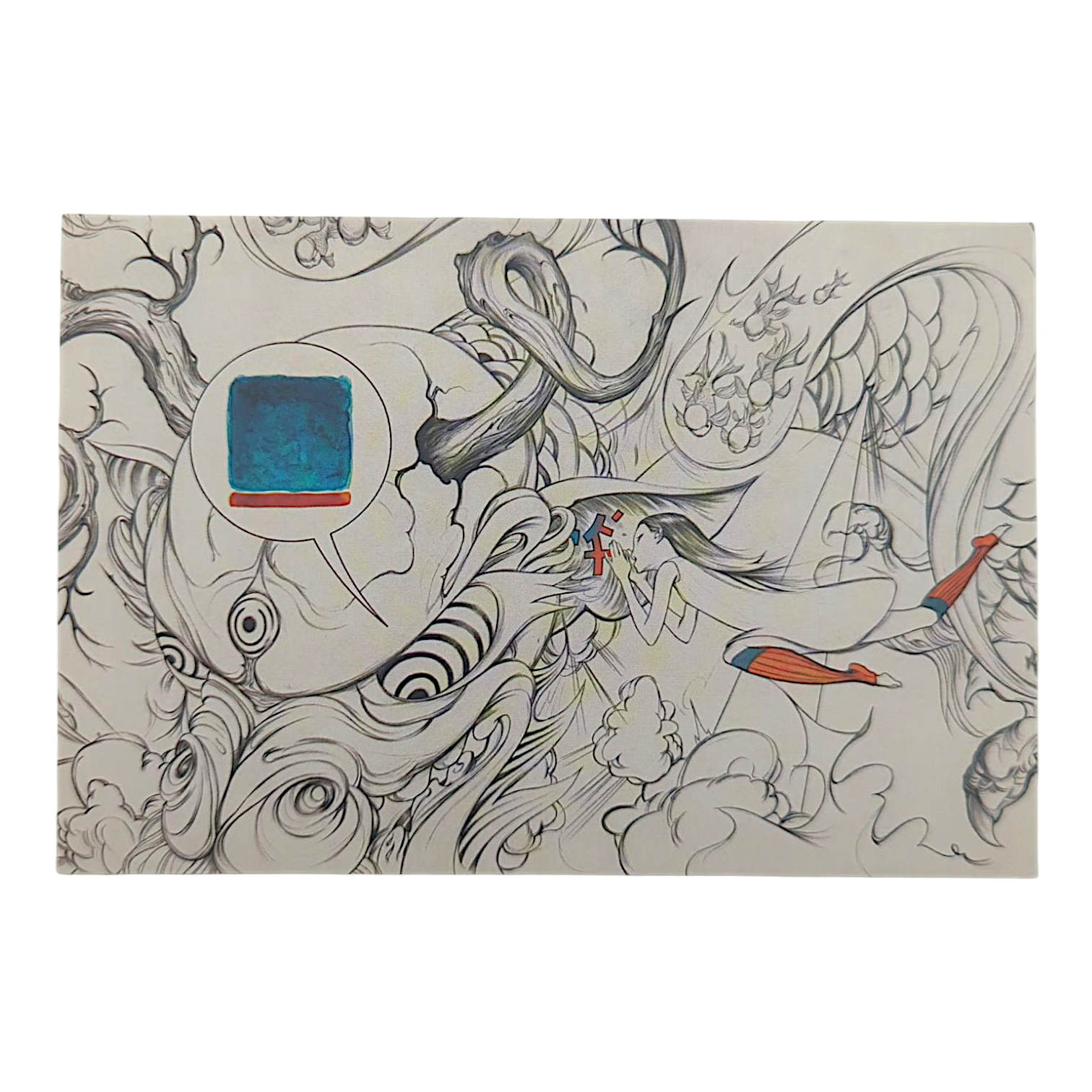James Jean "Prada Epicenter Wallpaper (4)" Postcard - Arte House
