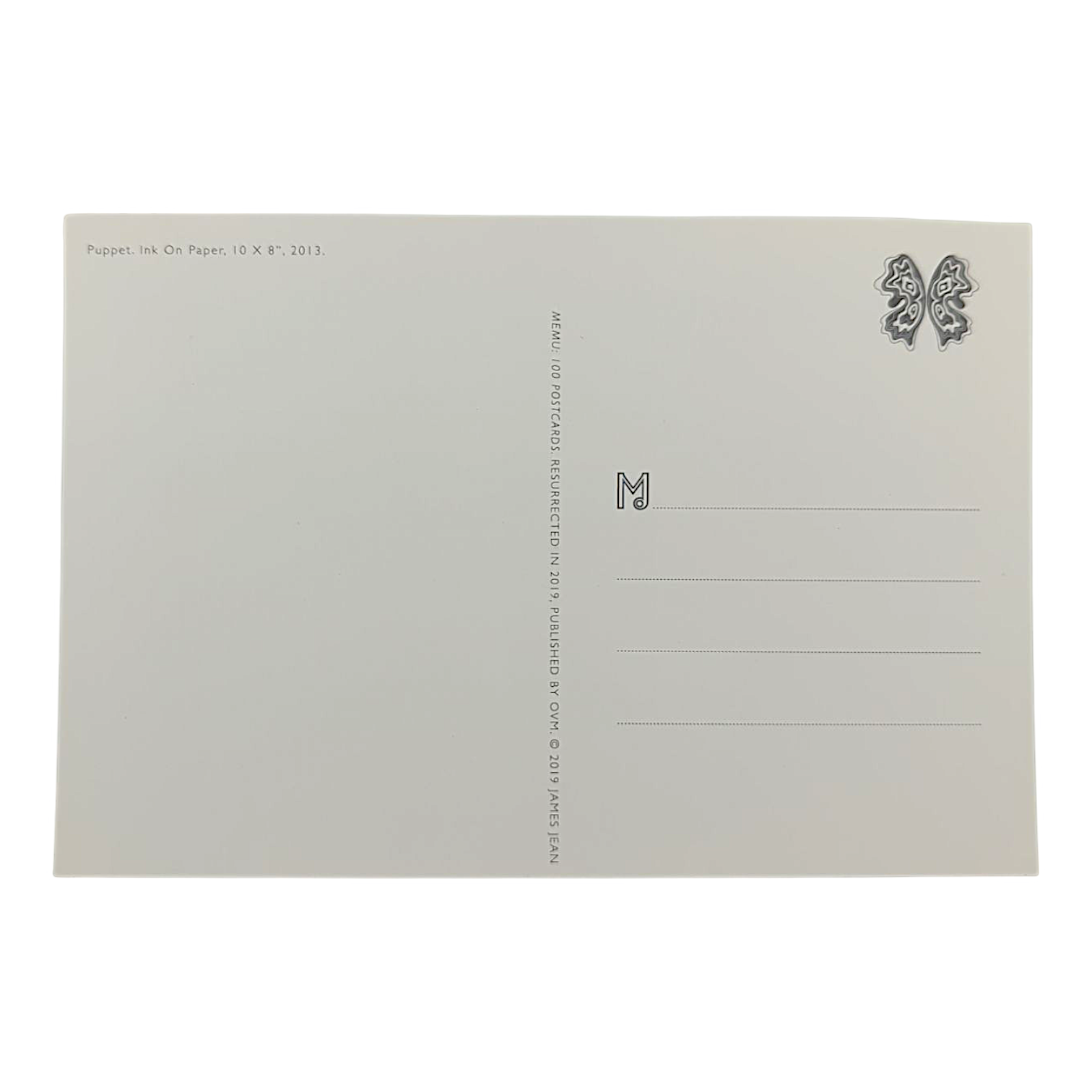 James Jean "Puppet" Postcard