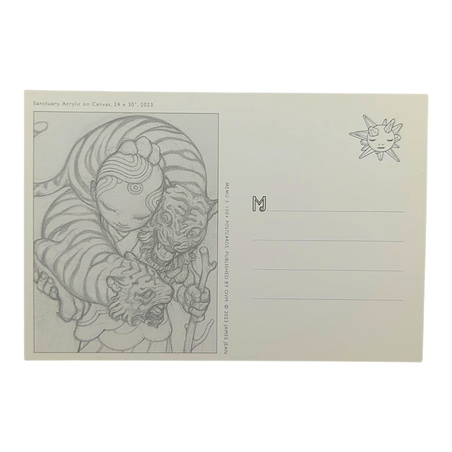 James Jean "Sanctuary" Postcard