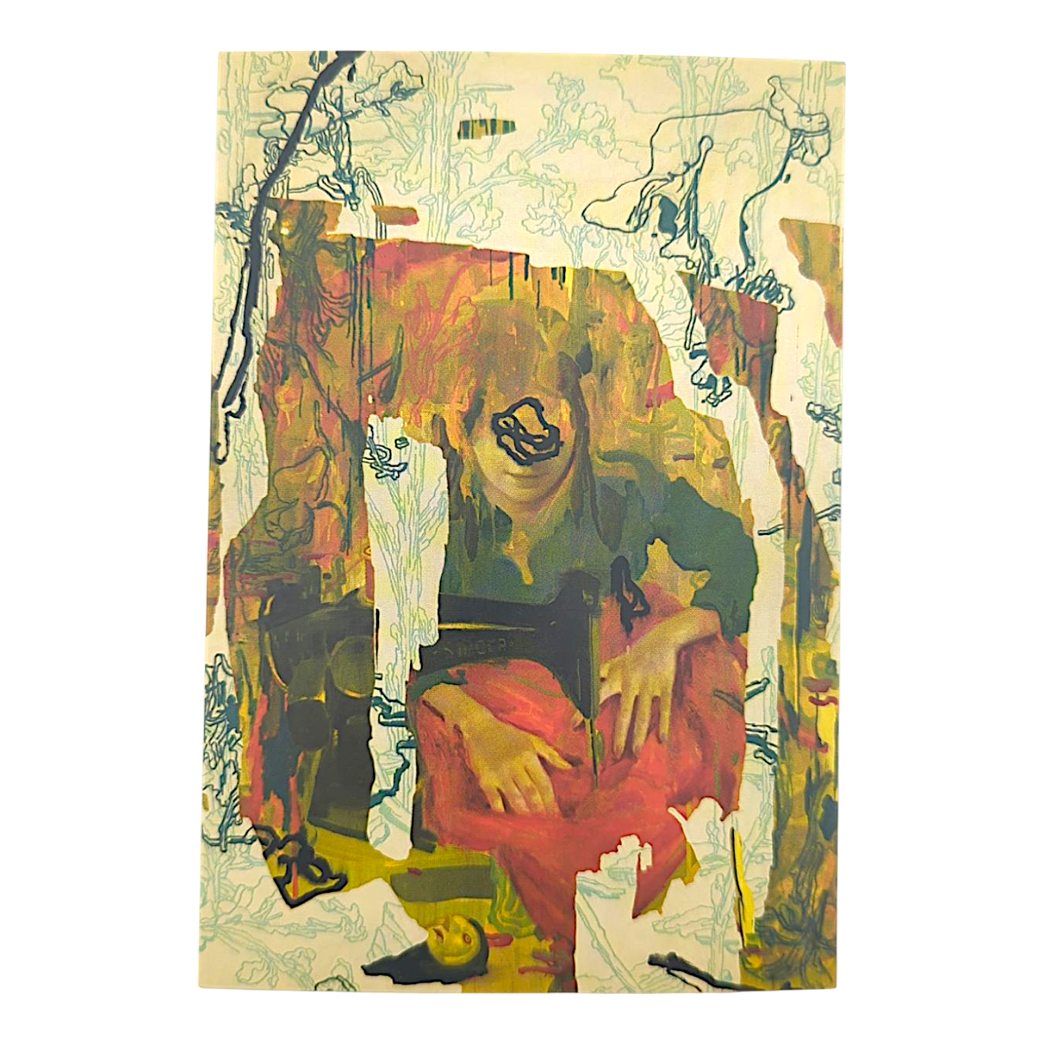 James Jean "Seamstress" Postcard