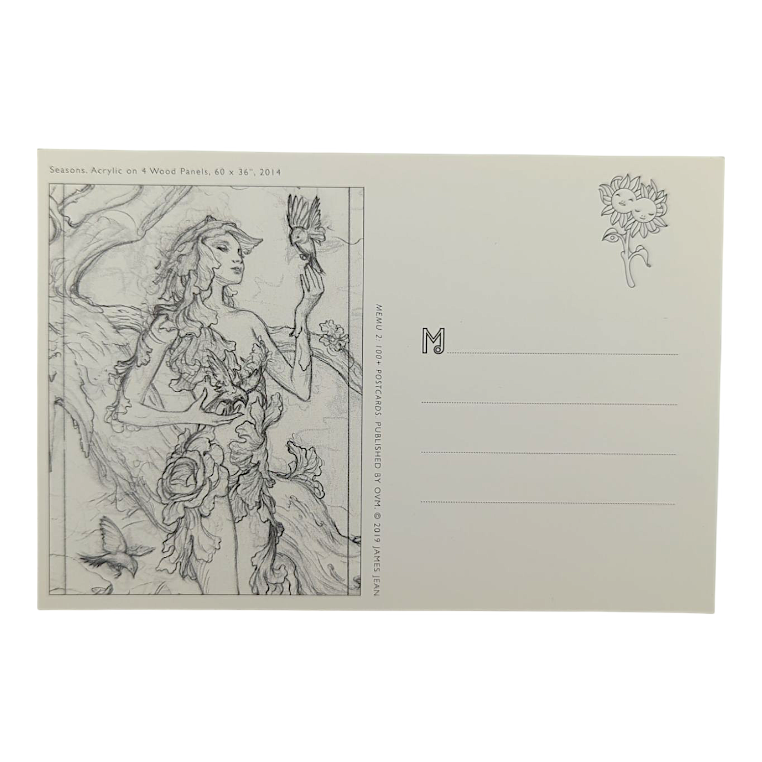 James Jean "Seasons" Postcard - Arte House