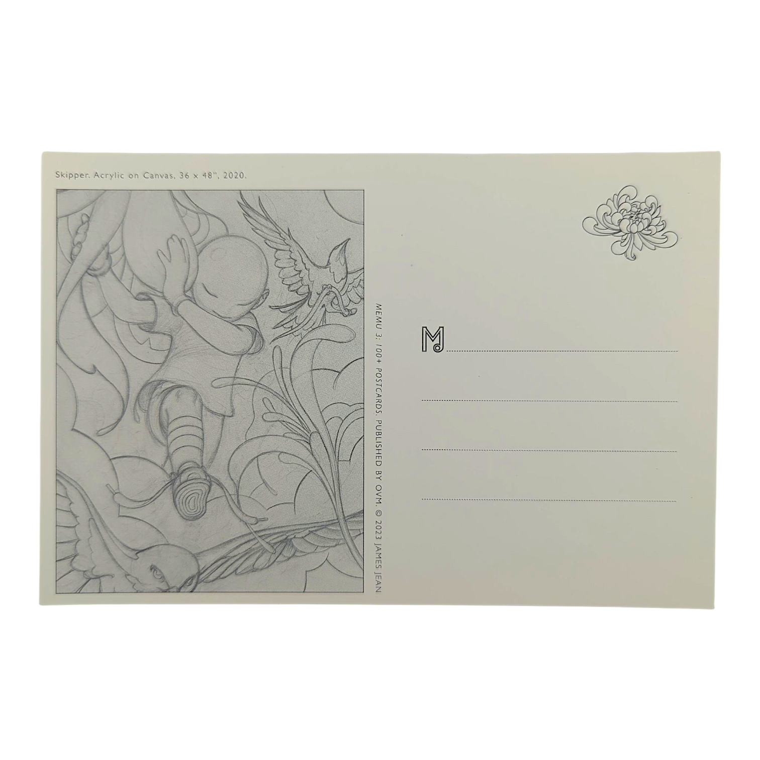 James Jean "Skipper" Postcard - Arte House