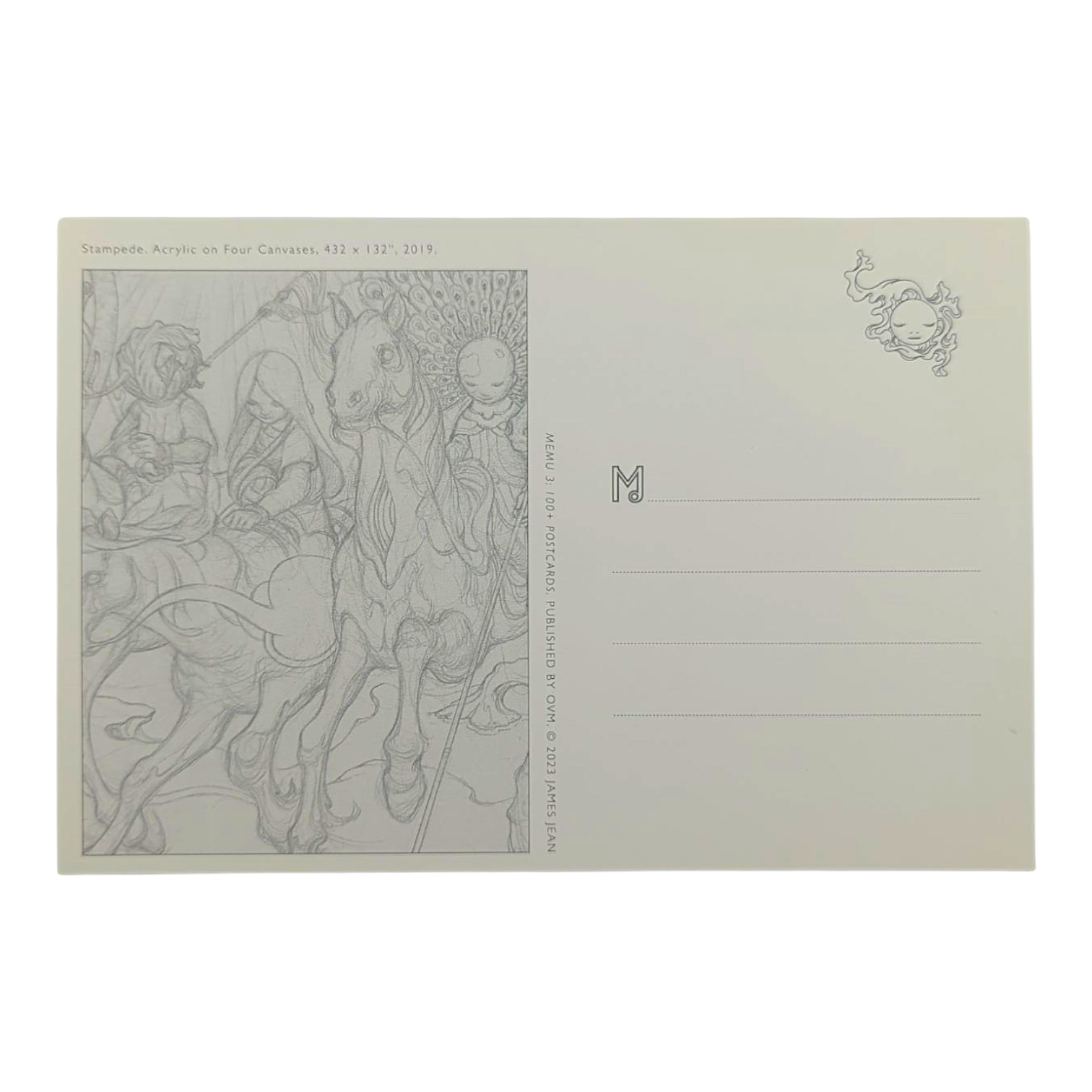 James Jean "Stampede" Postcard