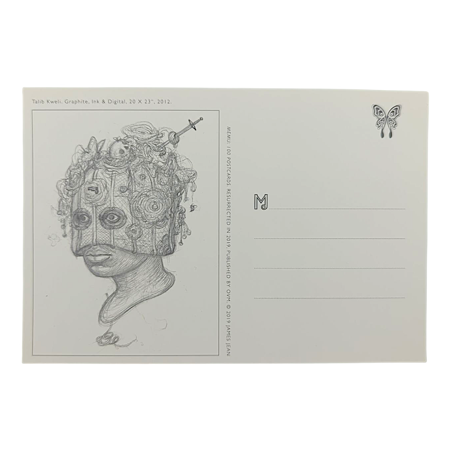 James Jean "Talib Kweli" Postcard - Arte House