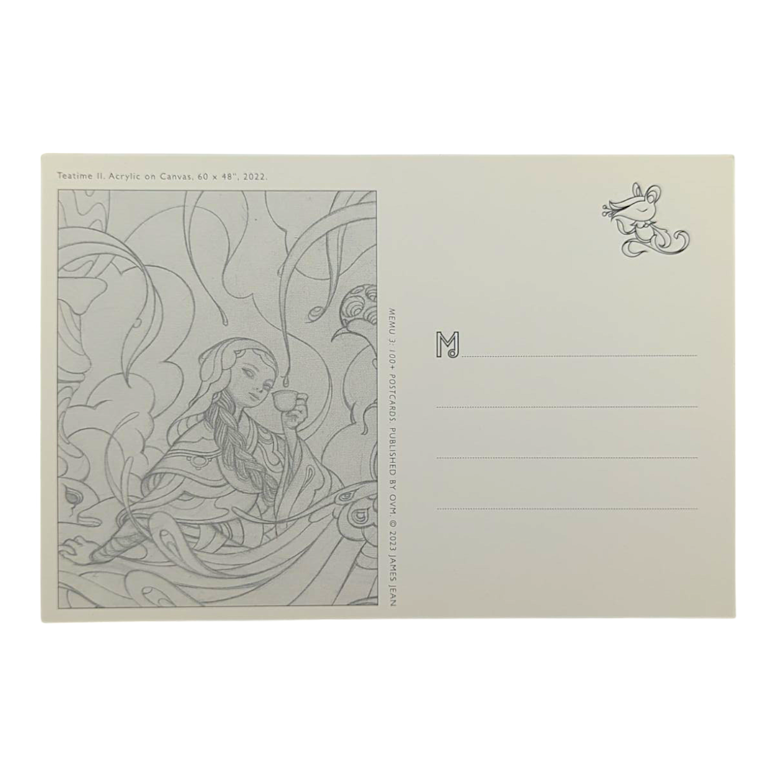 James Jean "Teatime II" Postcard - Arte House