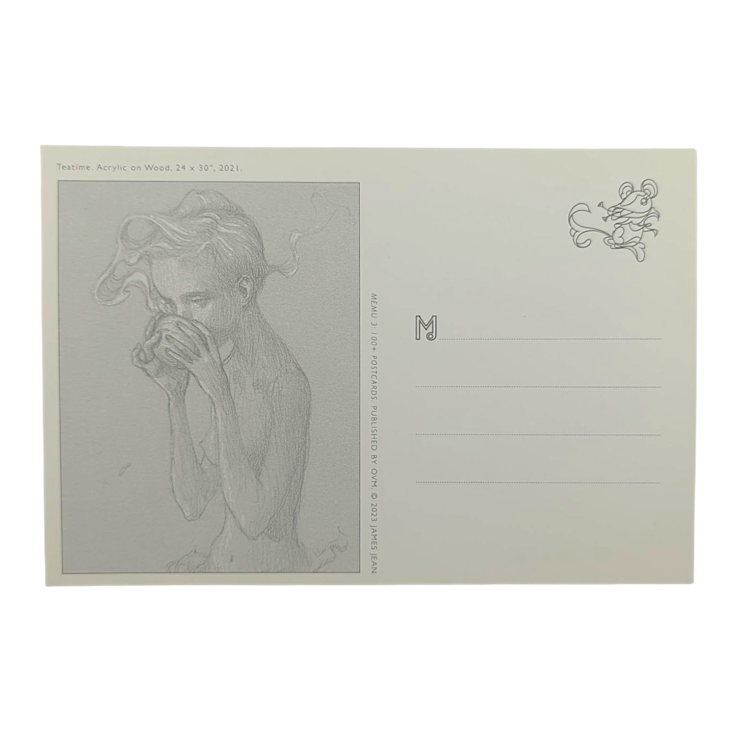 James Jean “Teatime" Postcard - Arte House