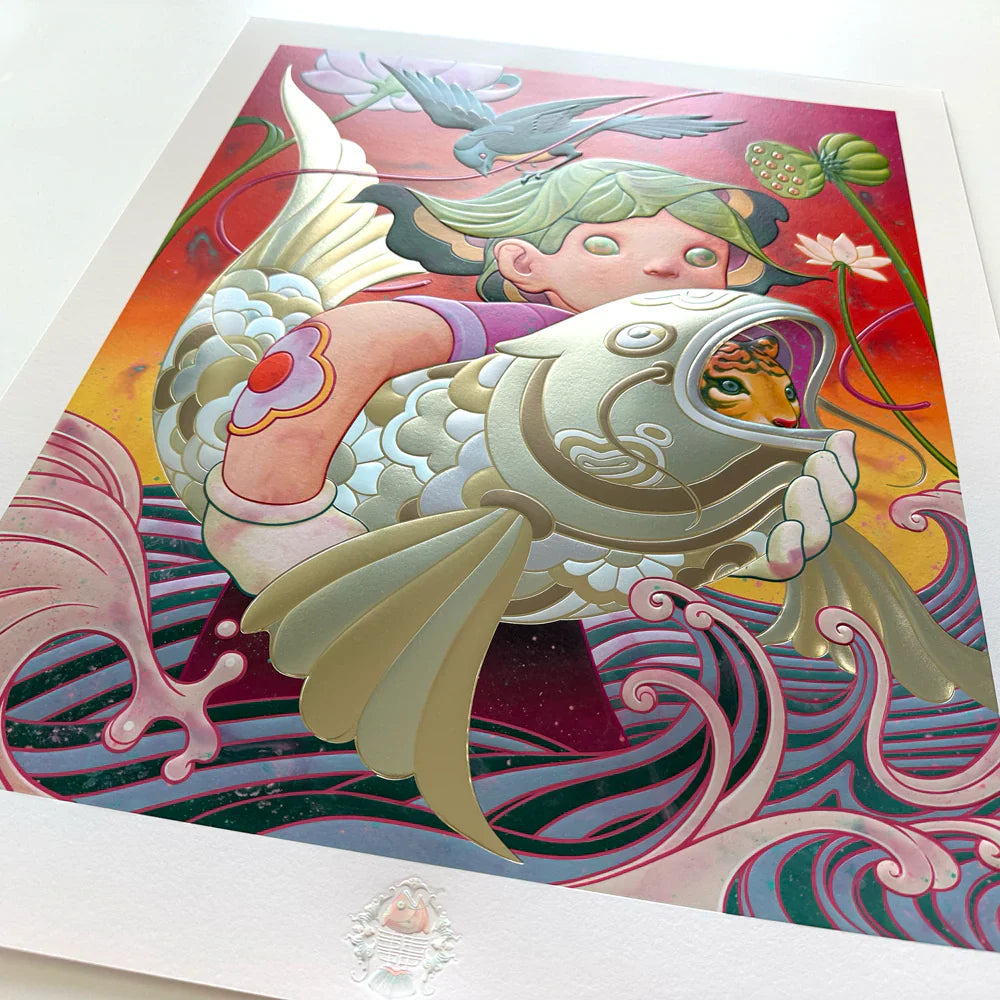 James Jean "The Catch" Print