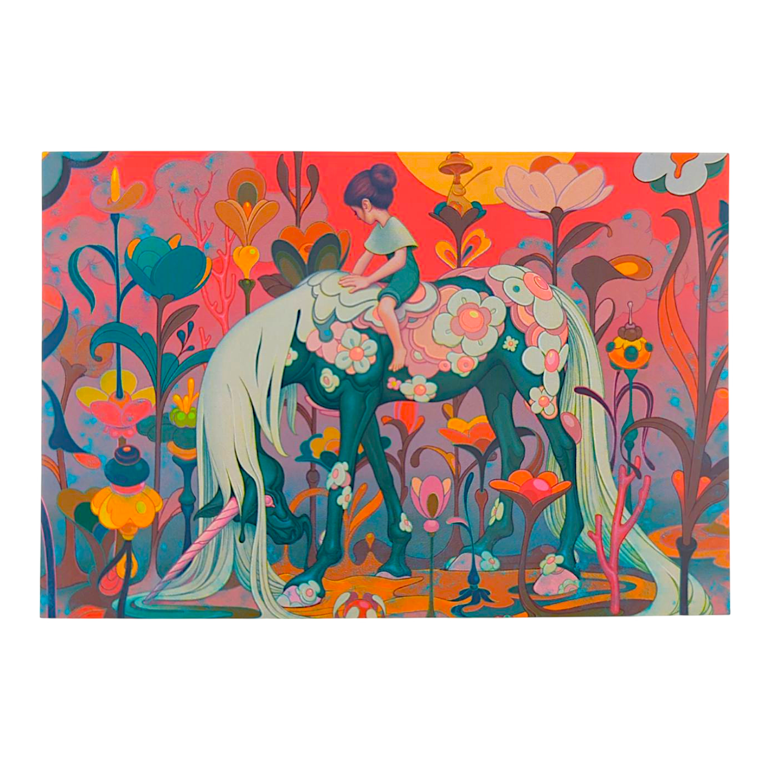 James Jean "Traveler" Postcard