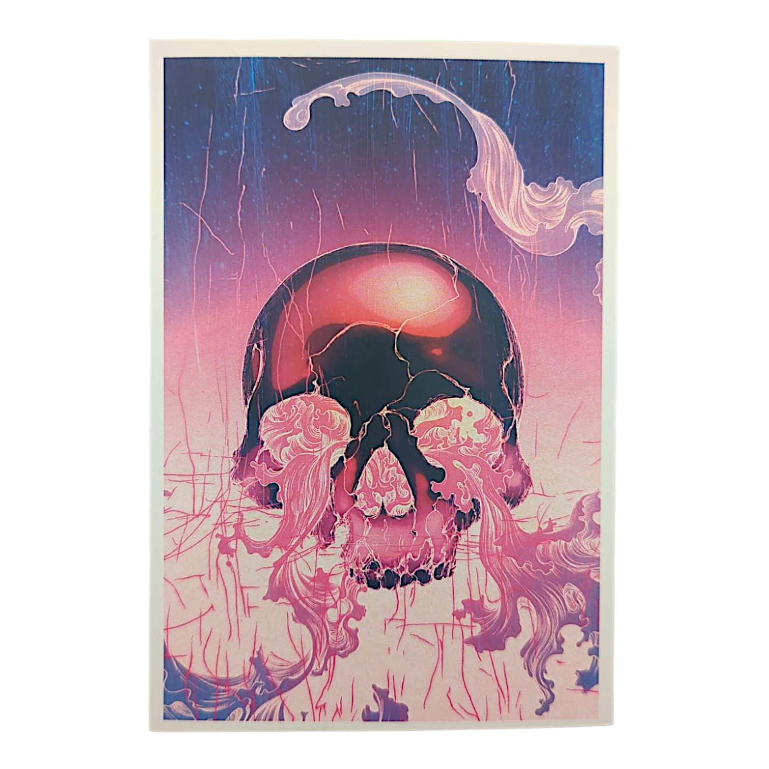James Jean "Wave Skull" Postcard