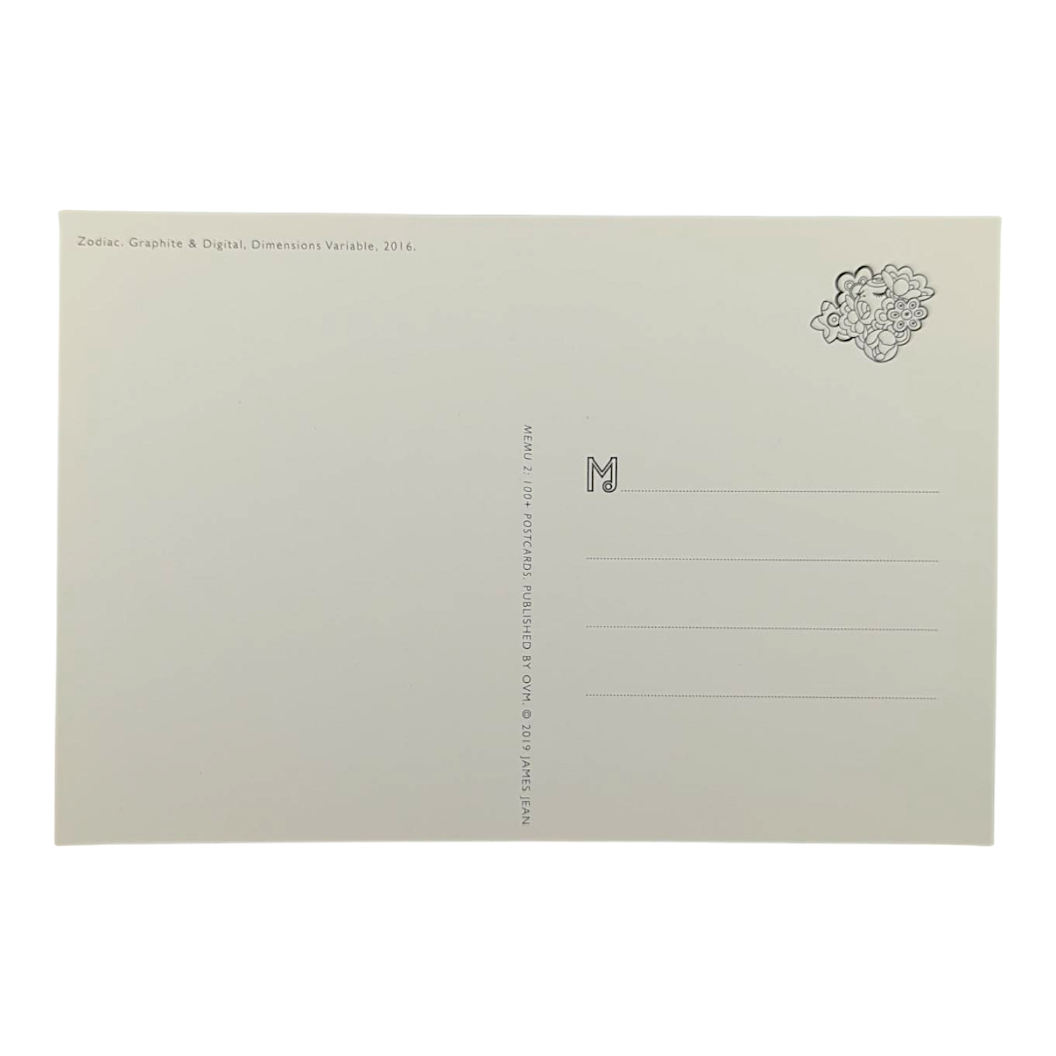 James Jean "Zodiac" Postcard