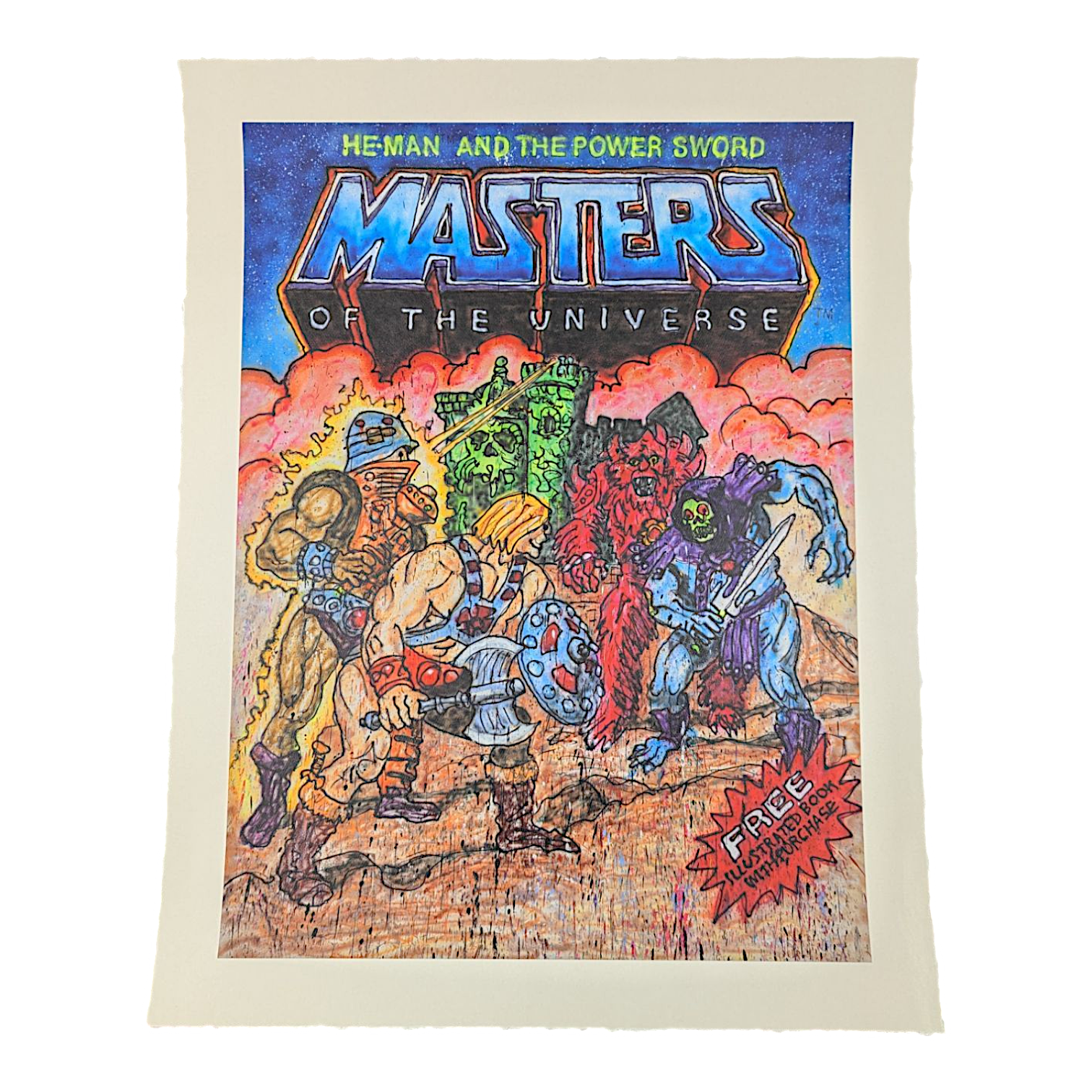 Madsaki "Masters of the Universe Power and Sword" Print - Arte House