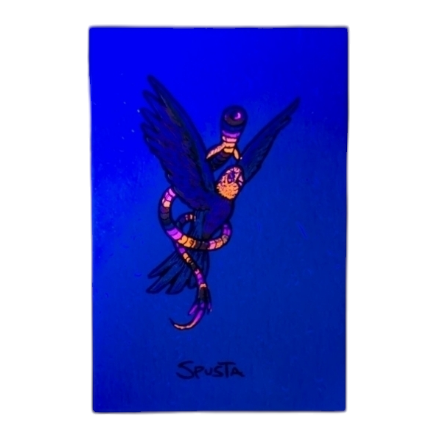 Marq Spusta Bird (Light Blue) Micro Print - Arte House
