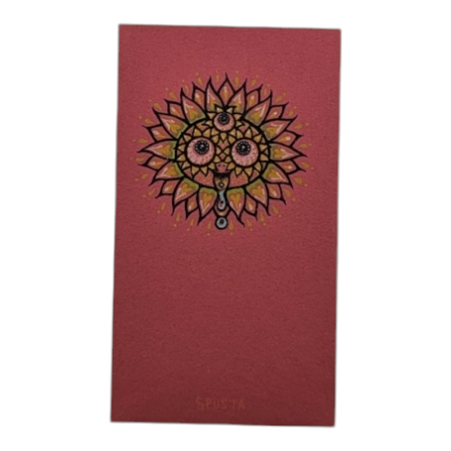 Marq Spusta Bloomer (Red Shimmer) Micro Print - Arte House