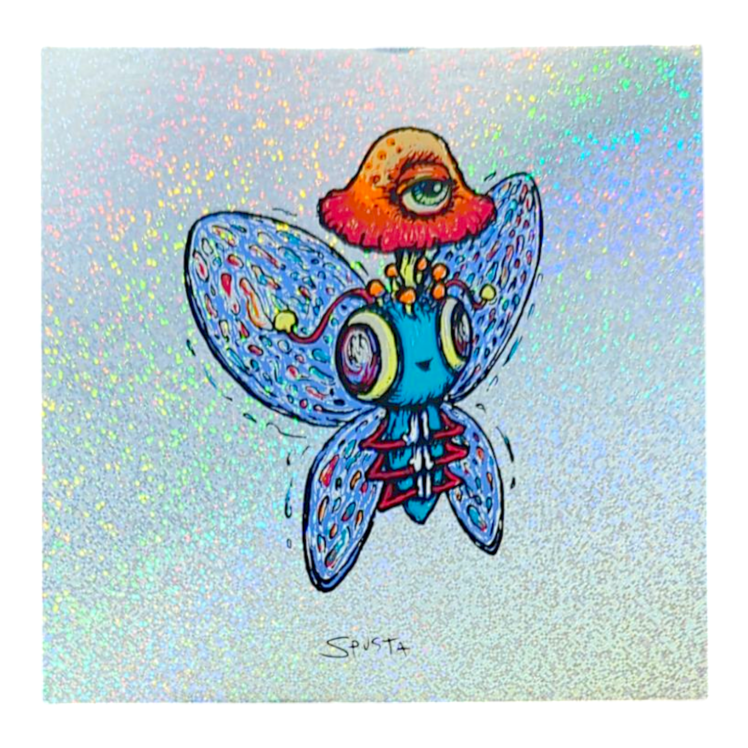 Marq Spusta Blurp (Sparkle Foil) Micro Print - Arte House