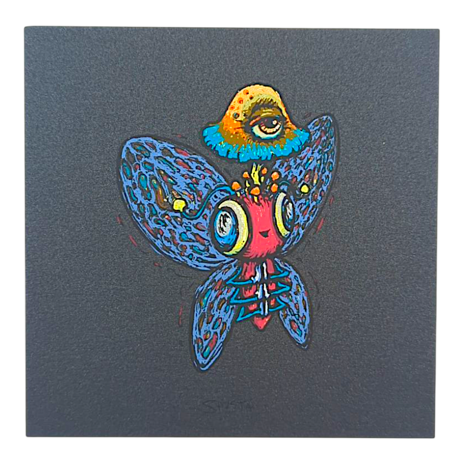 Marq Spusta Blurp (Black Shimmer) Micro Print
