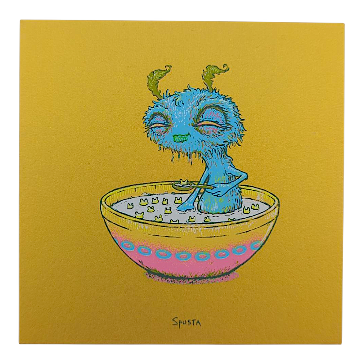 Marq Spusta Cereal Killer (24k Gold Shimmer) Micro Print - Arte House