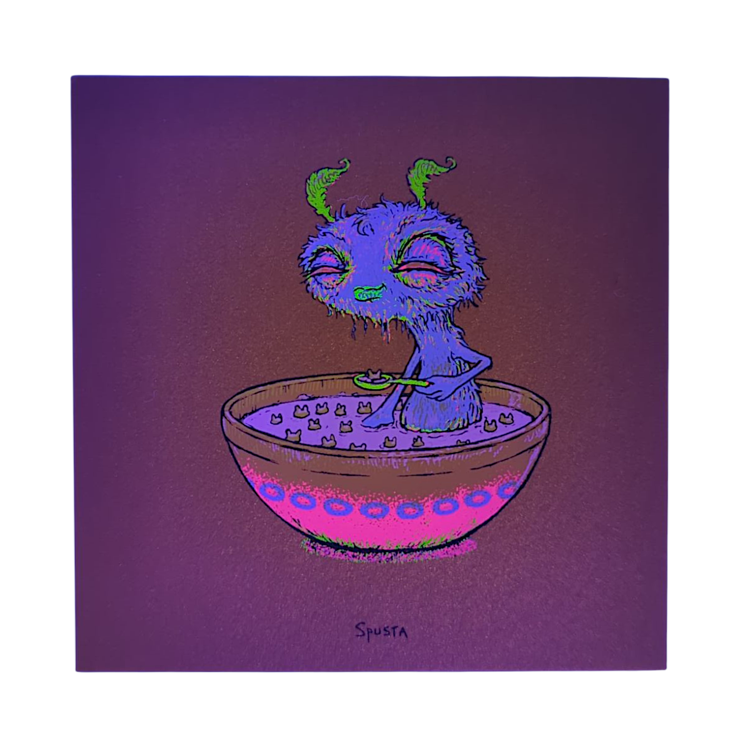 Marq Spusta Cereal Killer (24k Gold Shimmer) Micro Print - Arte House