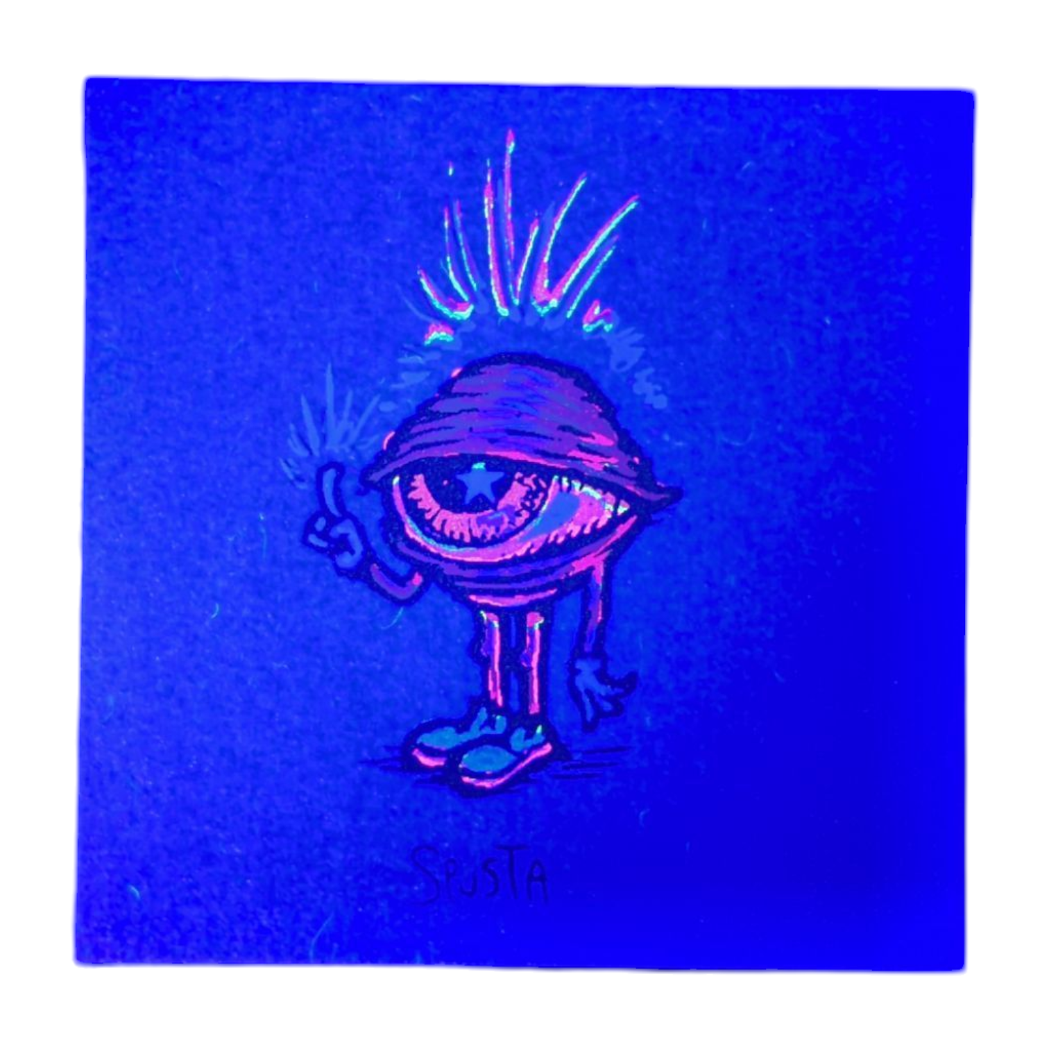Marq Spusta Eye Need a Miracle (Pearlescent) Micro Print - Arte House