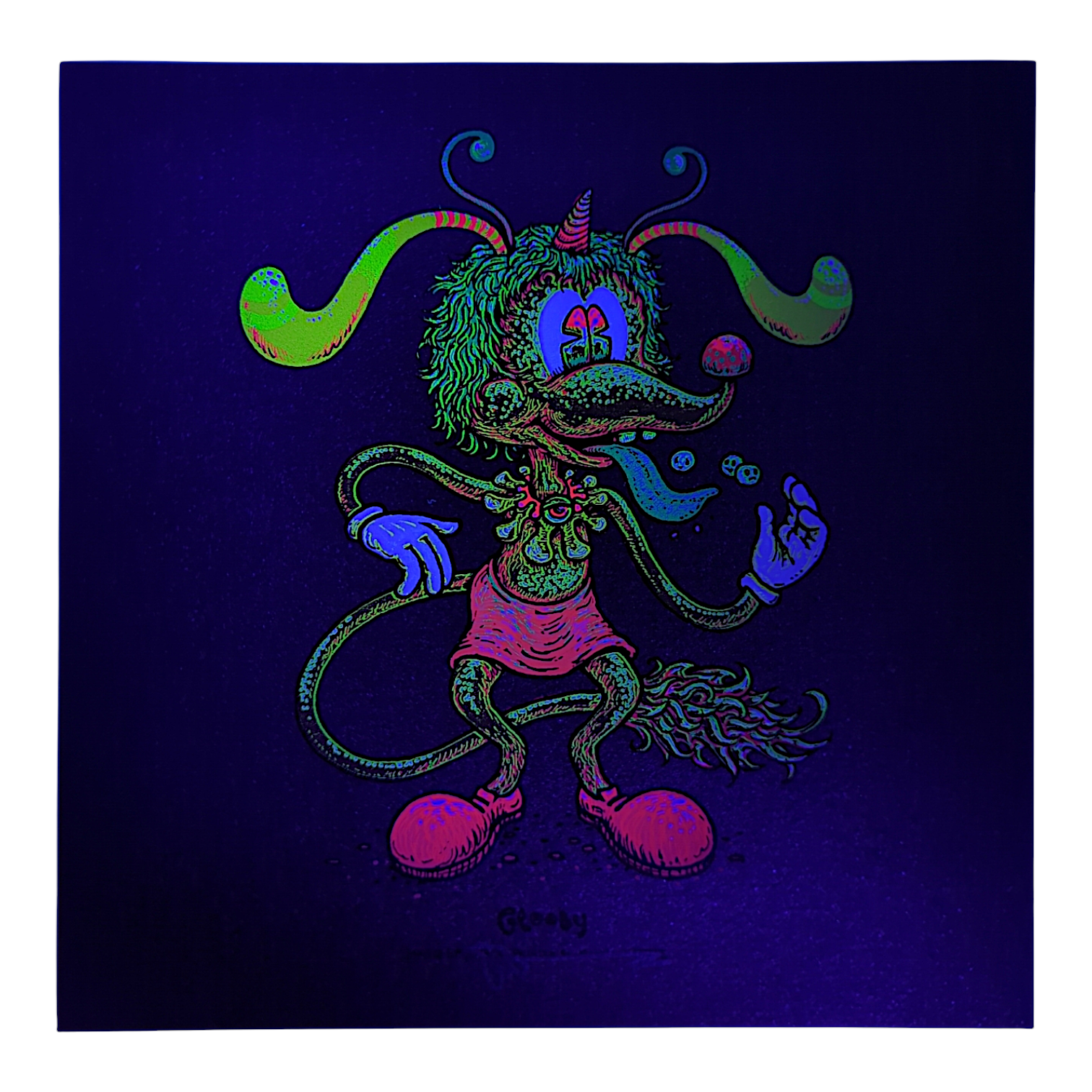 Marq Spusta "Glooby" (Root Beer Shimmer) Mini Print - Arte House
