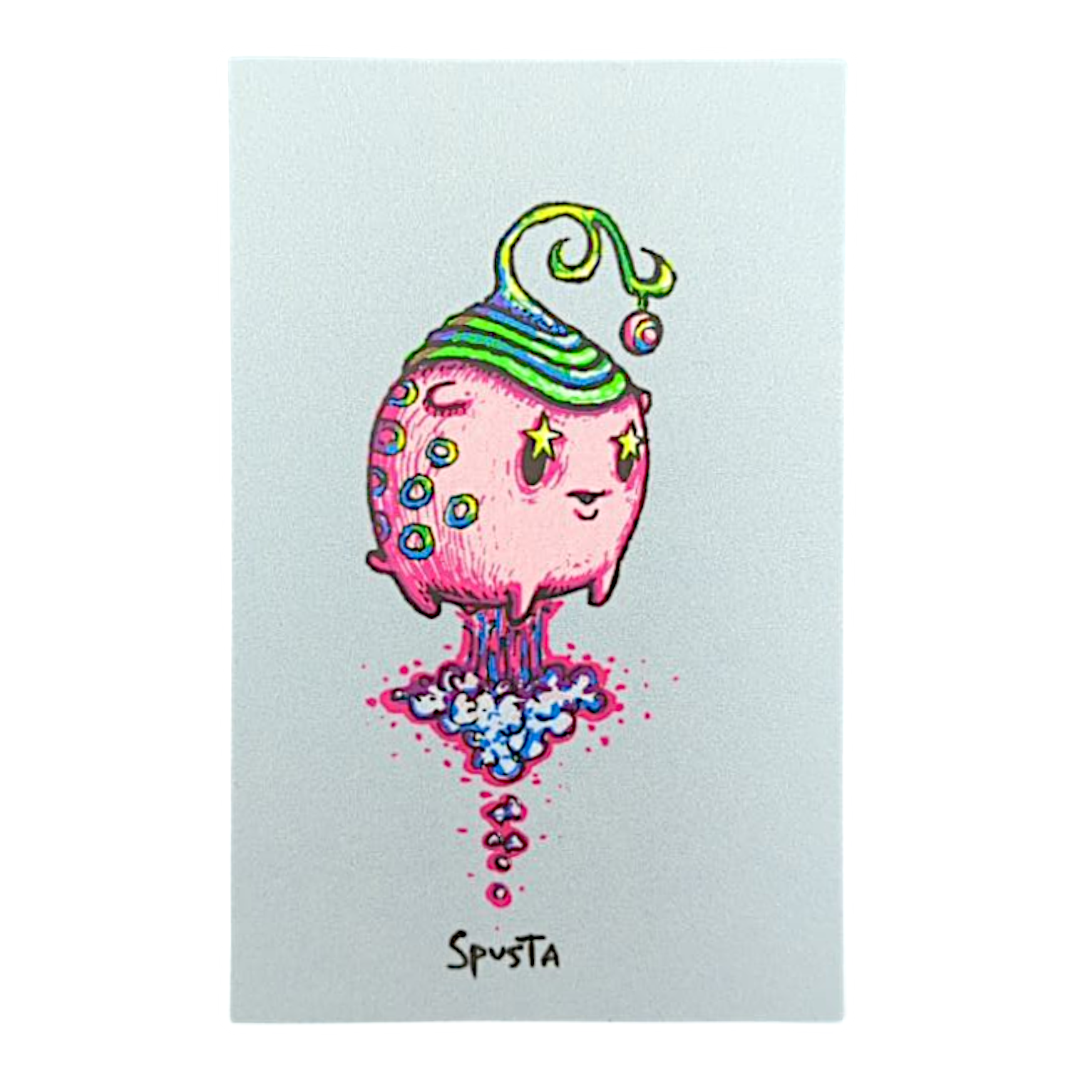 Marq Spusta Kirby (Periwinkle) Micro Print - Arte House