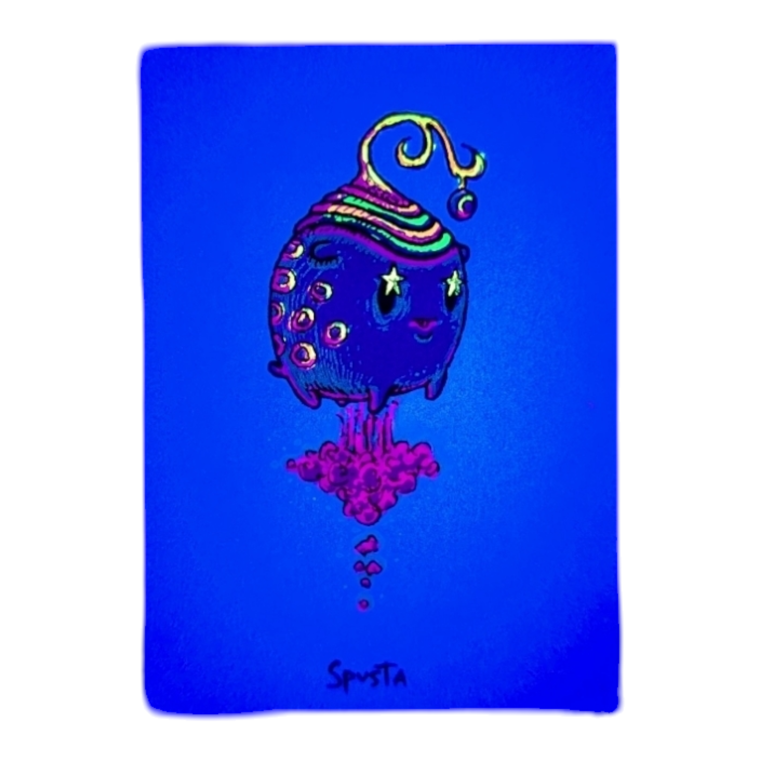 Marq Spusta Kirby (Powder Blue) Micro Print - Arte House