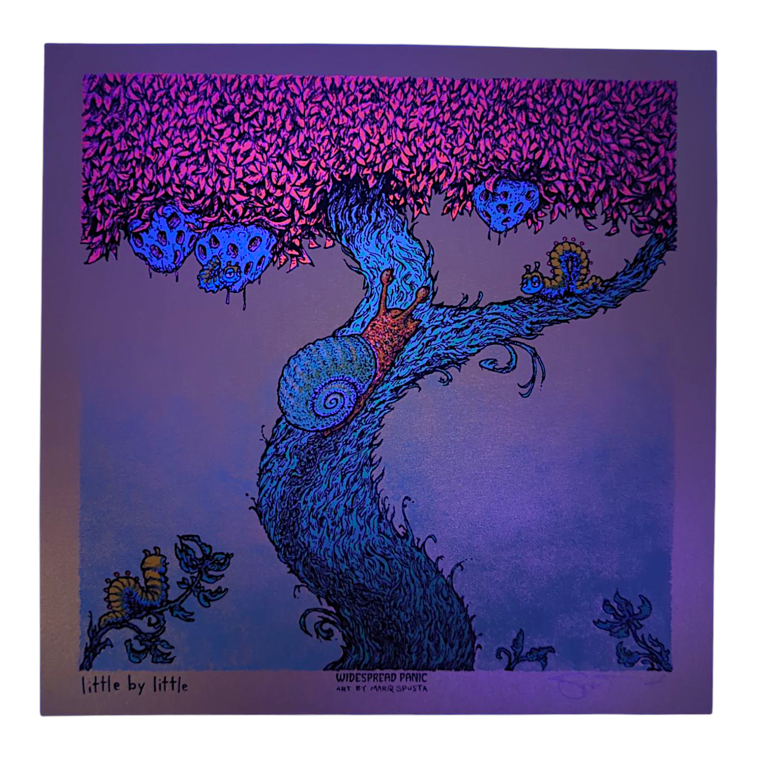 Marq Spusta "Little by Little" (Gold) Mini Print - Arte House