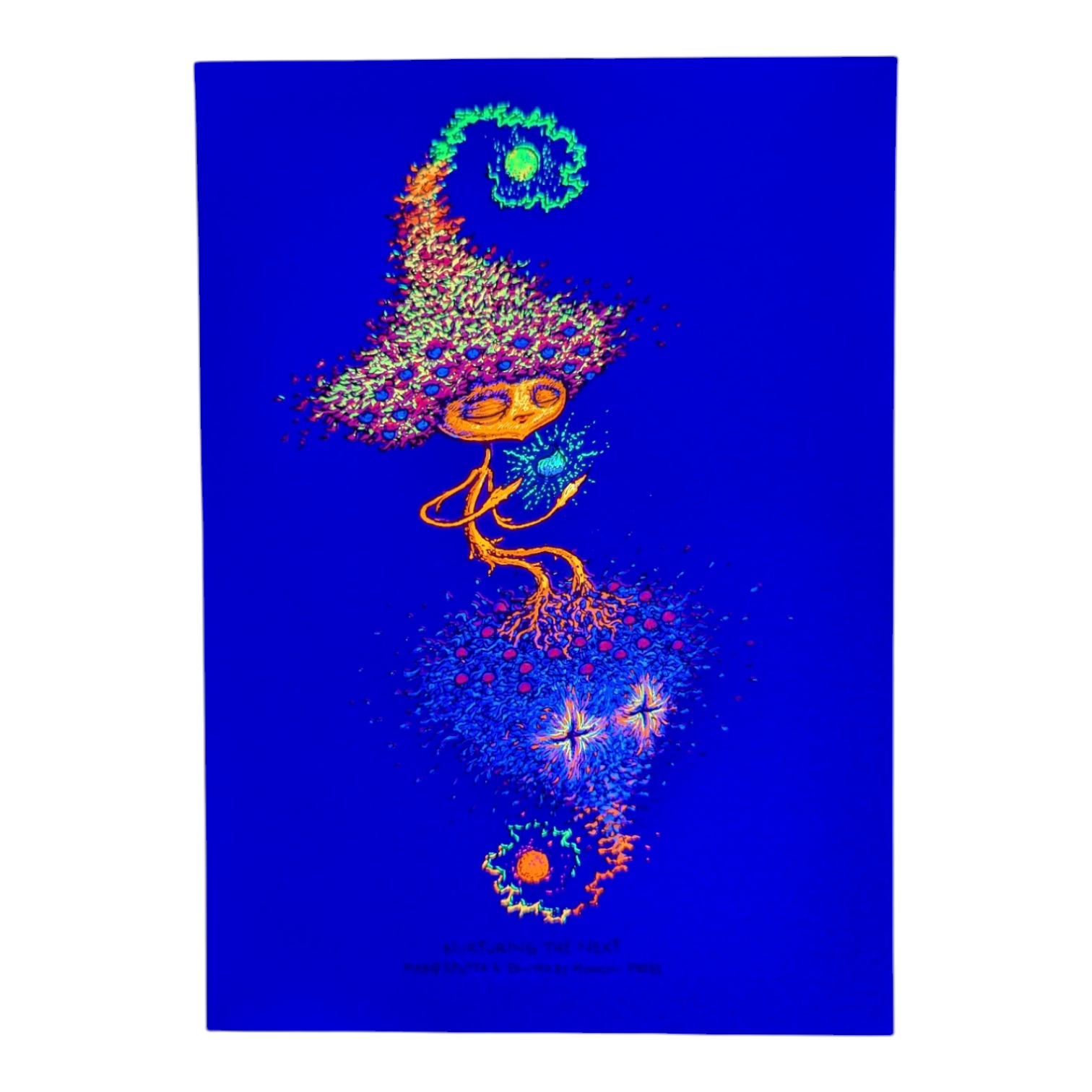 Marq Spusta "Nurturing the Next" (Nude Shimmer) Mini Print - Arte House