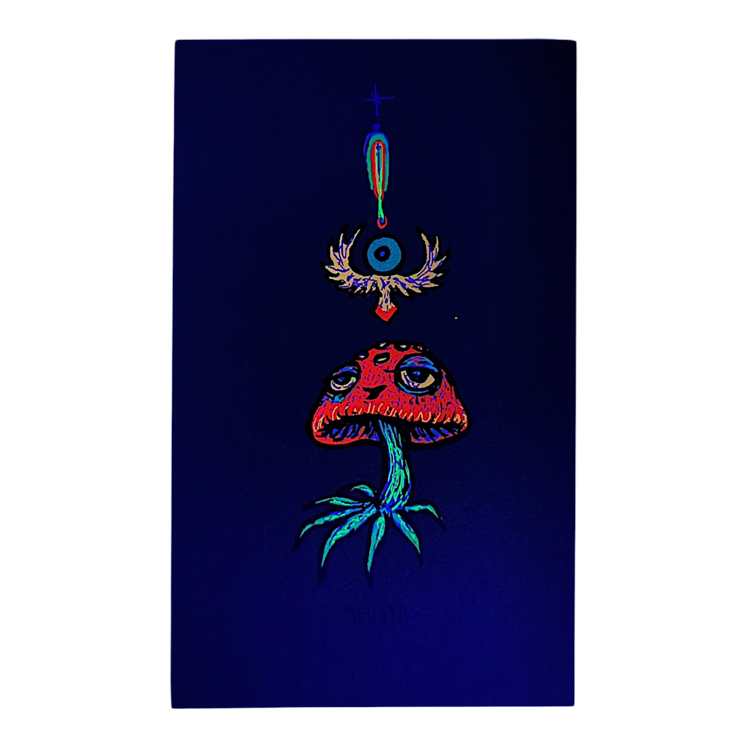 Marq Spusta Potshroom (Gold Shimmer) Micro Print
