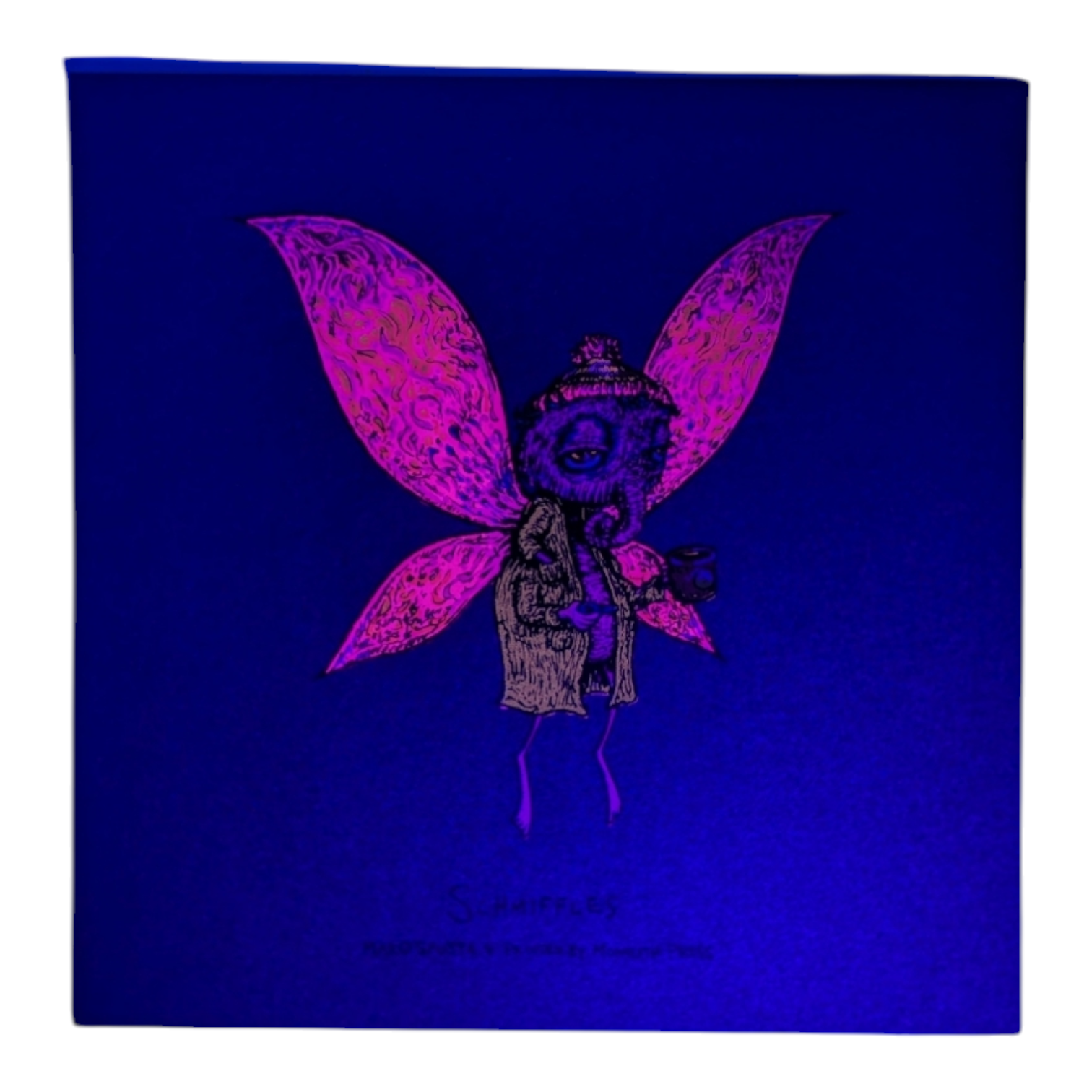 Marq Spusta "Schmiffles" (Merlot Shimmer) Mini Print - Arte House