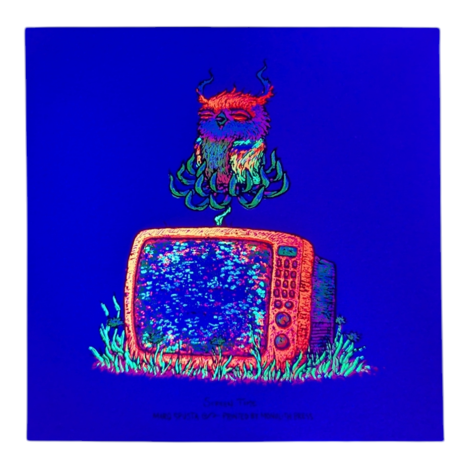 Marq Spusta "Screen Time" (Nude Shimmer) Mini Print