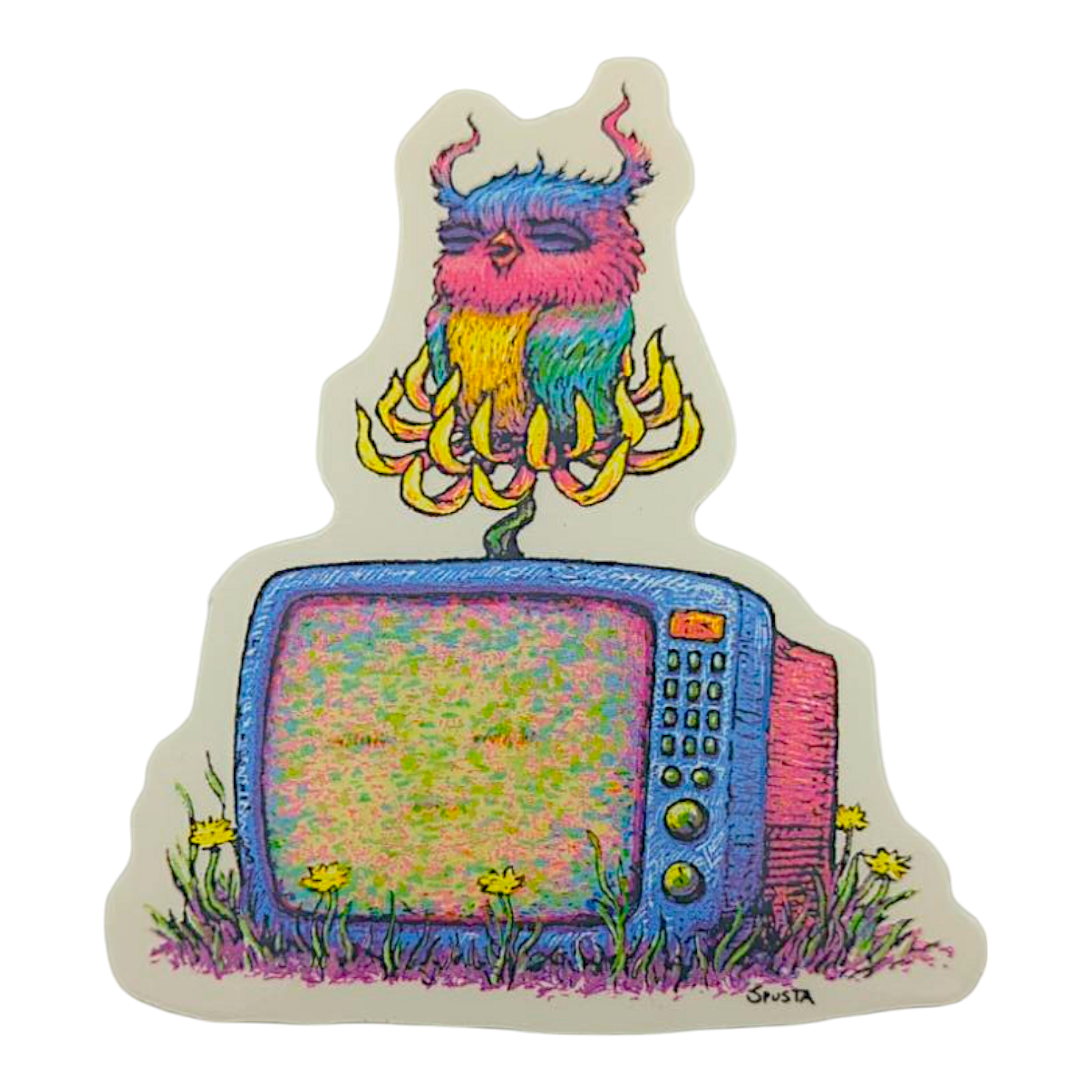 Marq Spusta Screen Time Sticker - Arte House