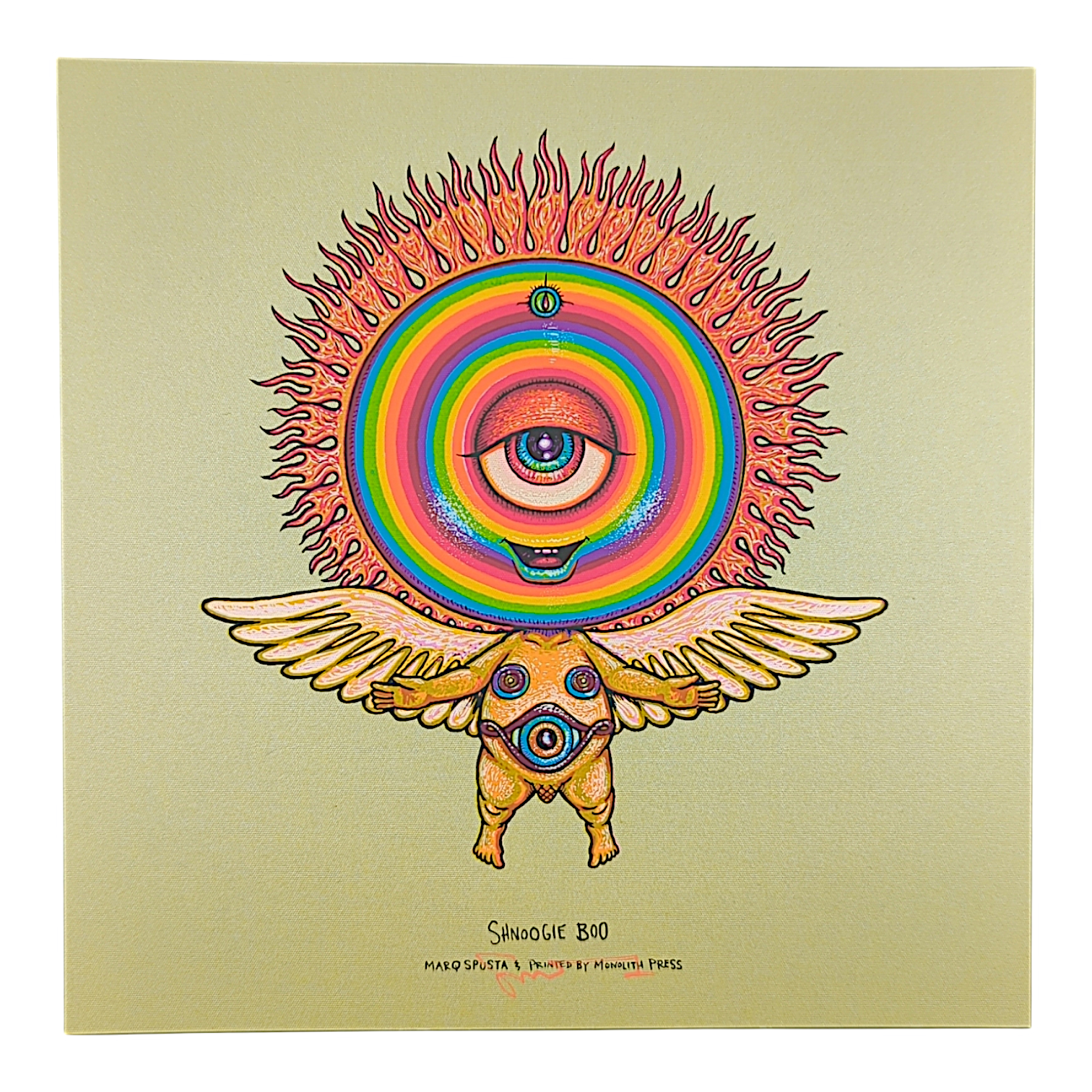 Marq Spusta "Shnoogie Boo" (Chlorophyll) Mini Print - Arte House