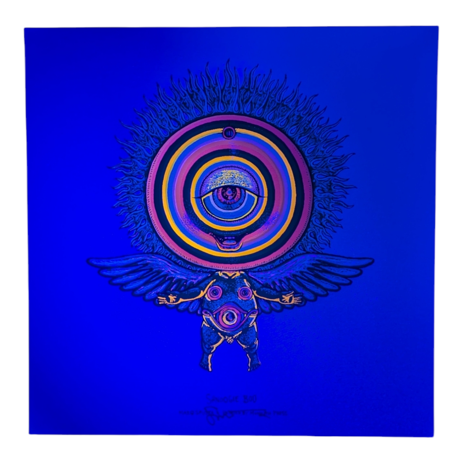Marq Spusta "Shnoogie Boo" (Nude Shimmer) Mini Print - Arte House
